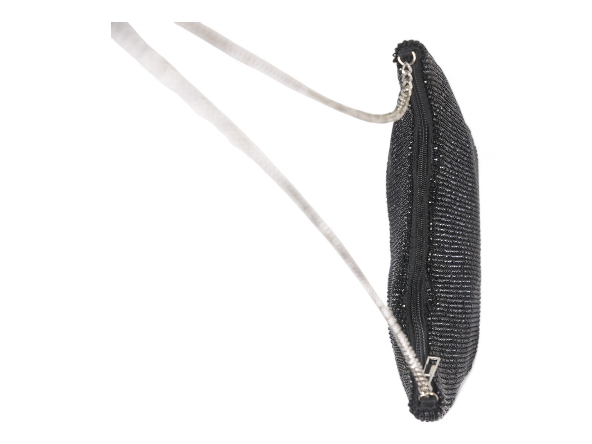 Black Stone Satchel Bag