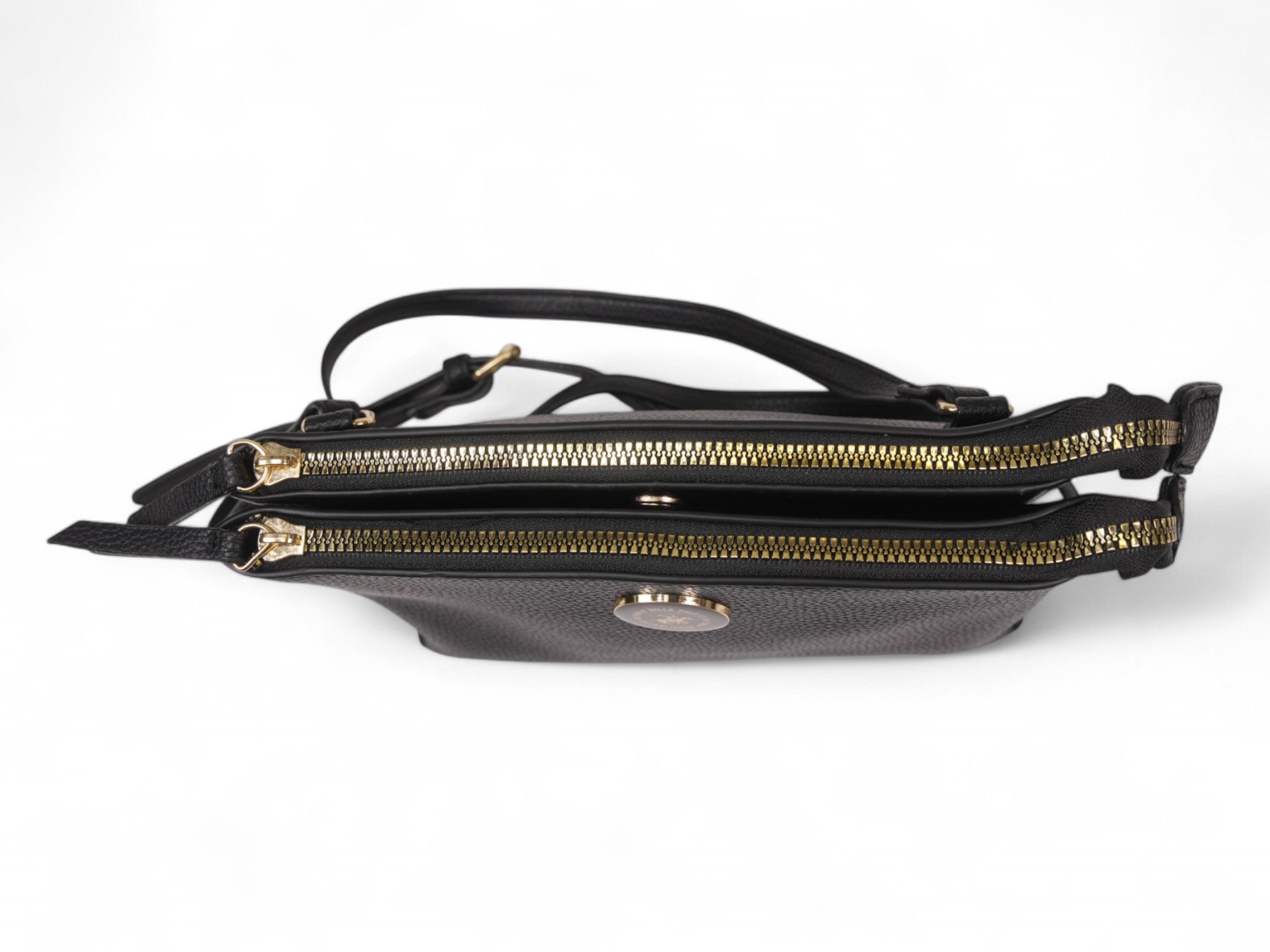 Black Triple Compartment Bag