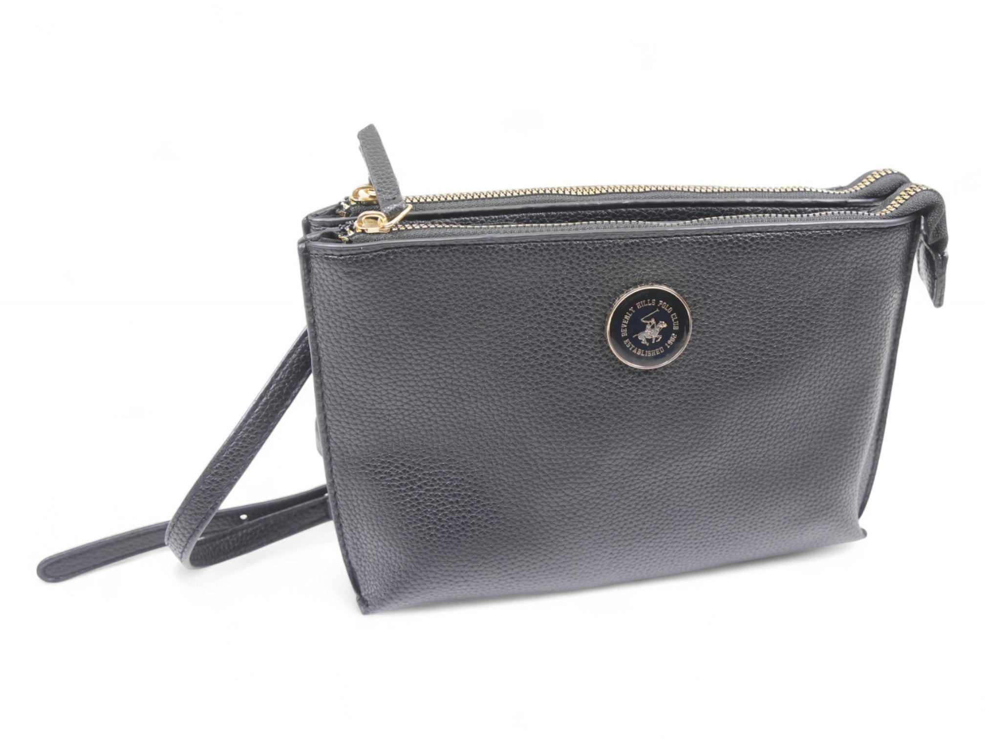 Black Triple Compartment Bag