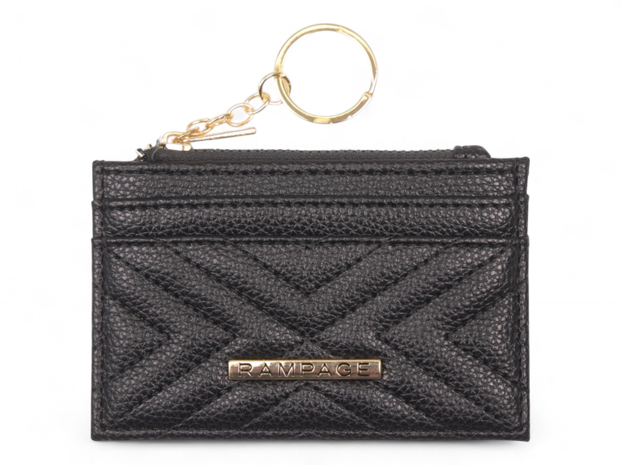 Rampage Black Chevron ID Card Wallet