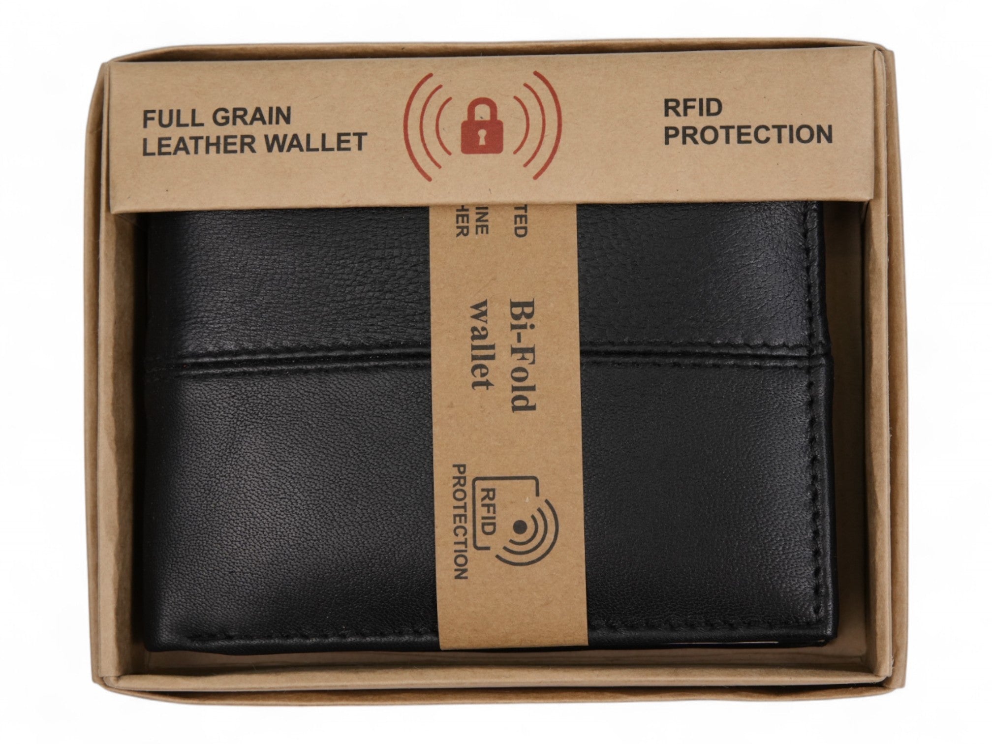 Navy PU Men's Wallet