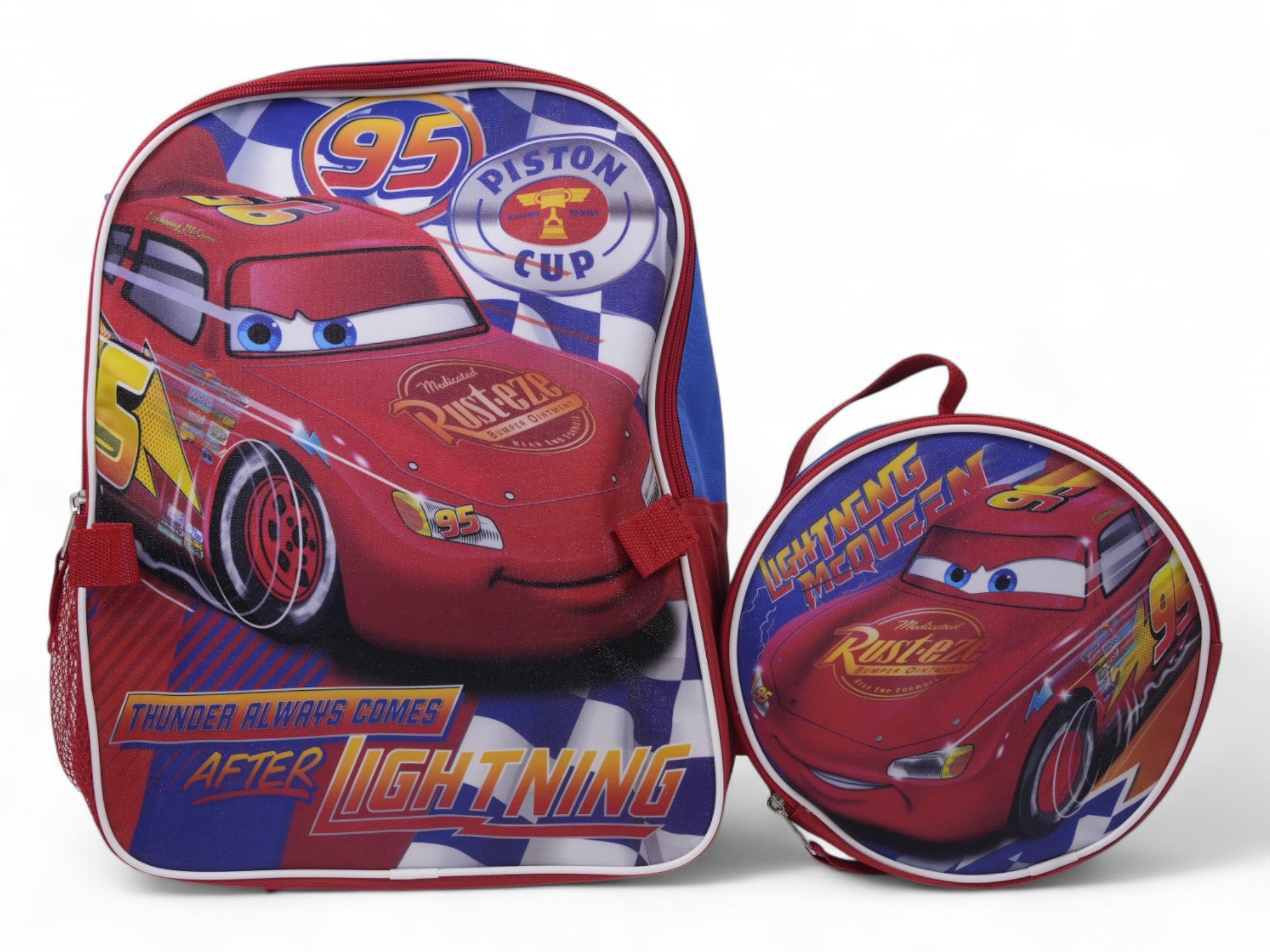 Cars Backpack and Lunch Tote Set