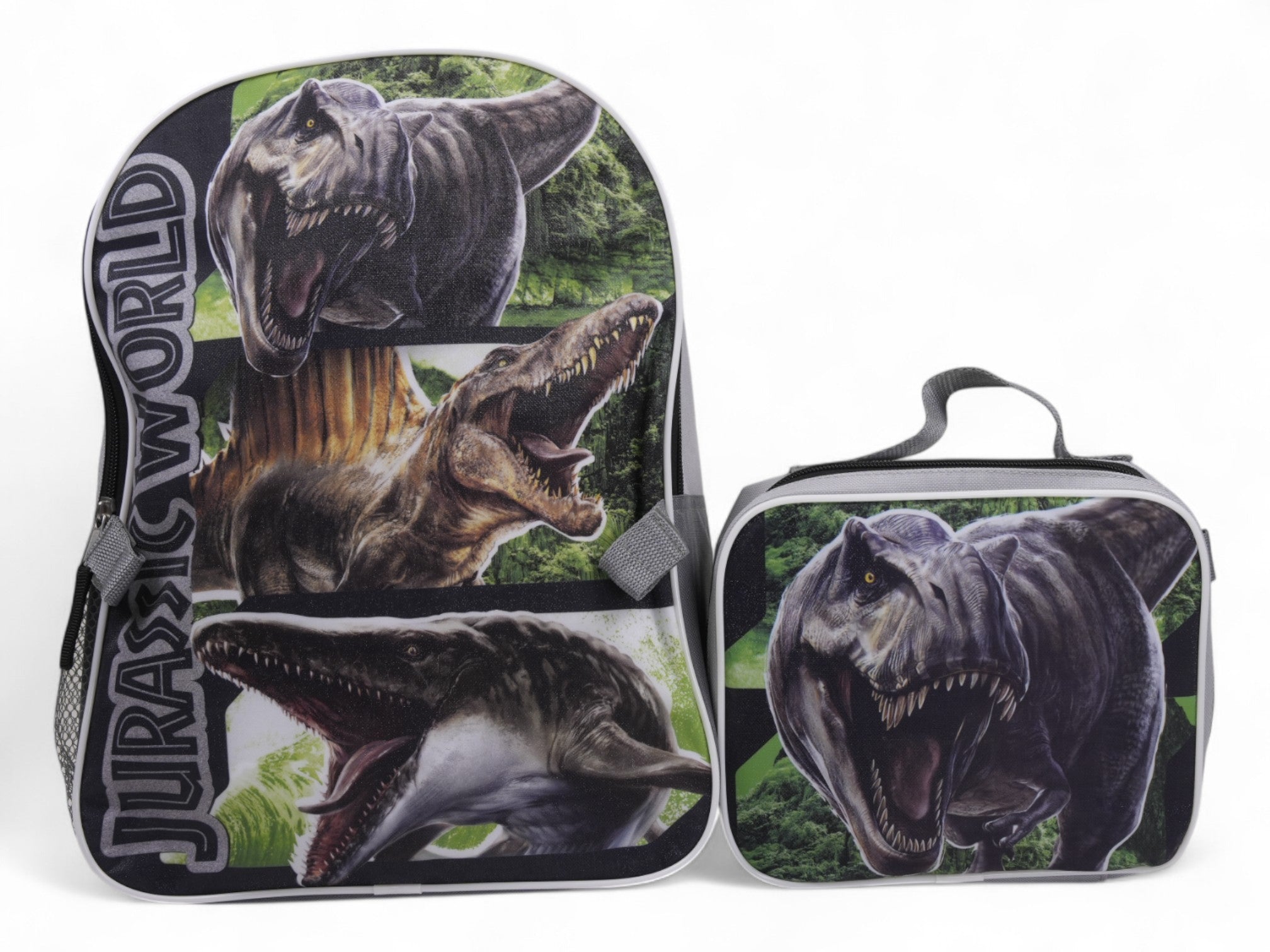 Jurassic Backpack and Lunch Tote Set