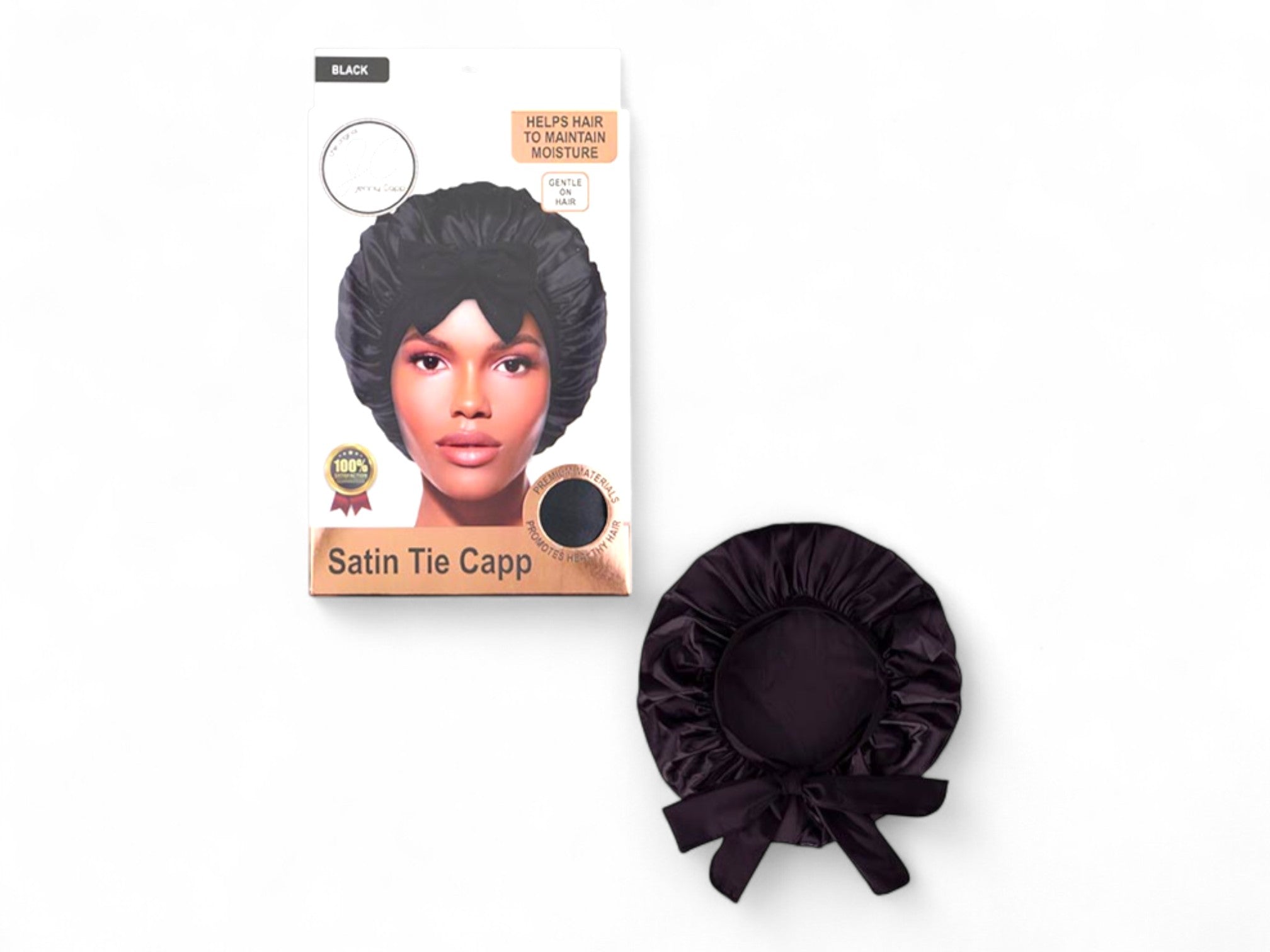Satin Tie Hair Cap