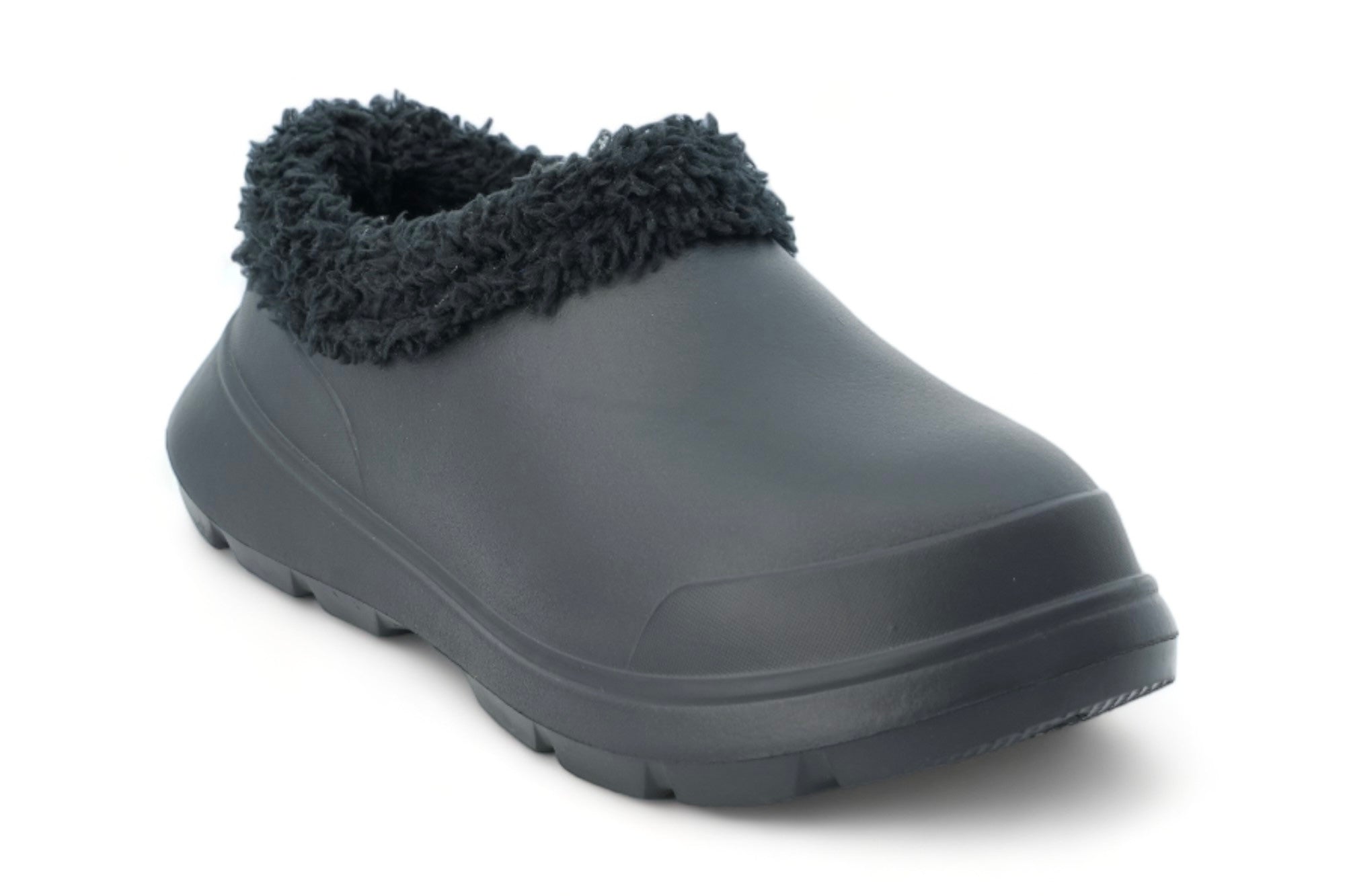 Women's Fleece Lined Clog - Black