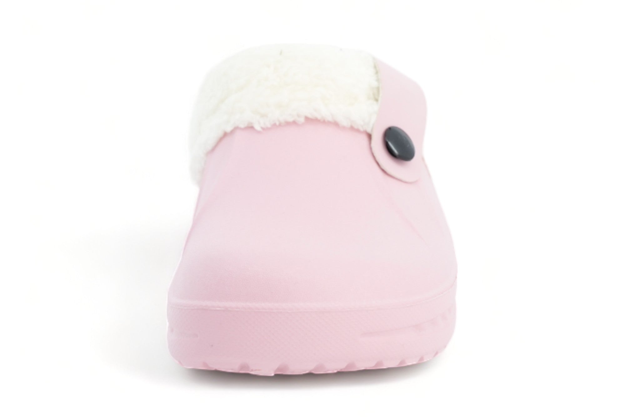 Women's Pink Fleece Lined Slide Slipper