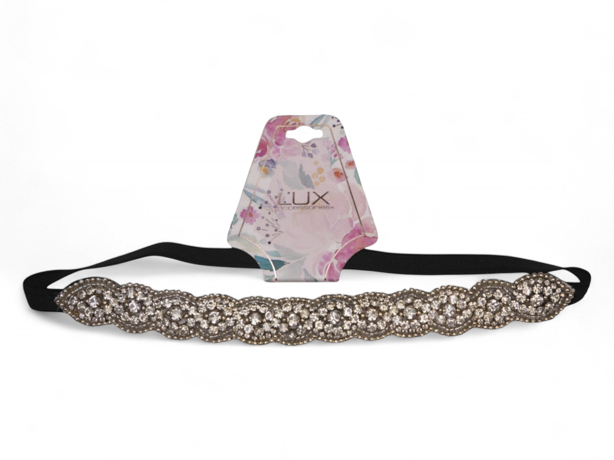 Rhinestone Elastic Headband