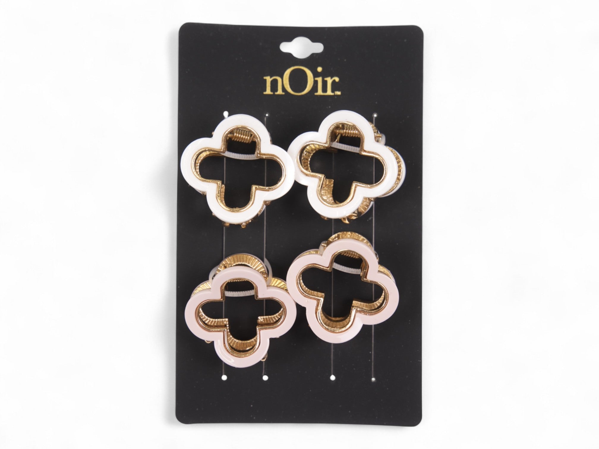 4Pack Clover Hair Clip