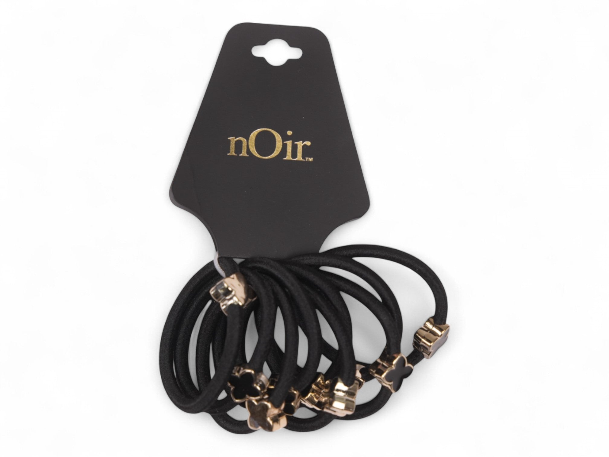 9PC Clover Ponytail Holders