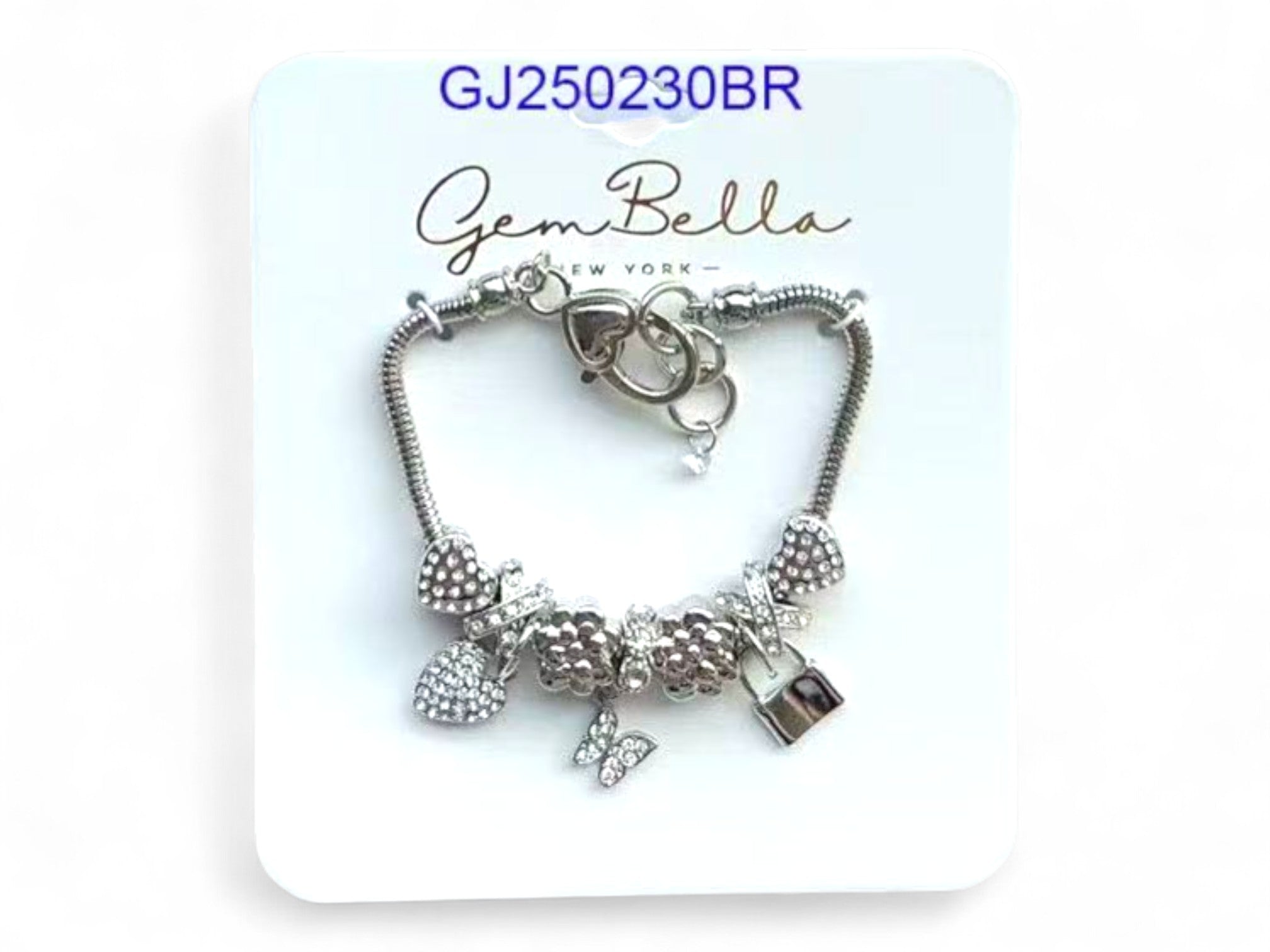 Silver Charm Bracelet