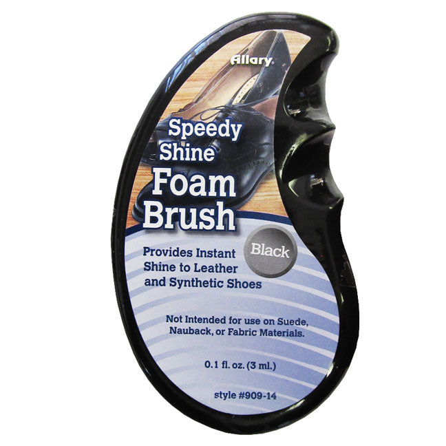 Speedy Shine Foam Brush - Black