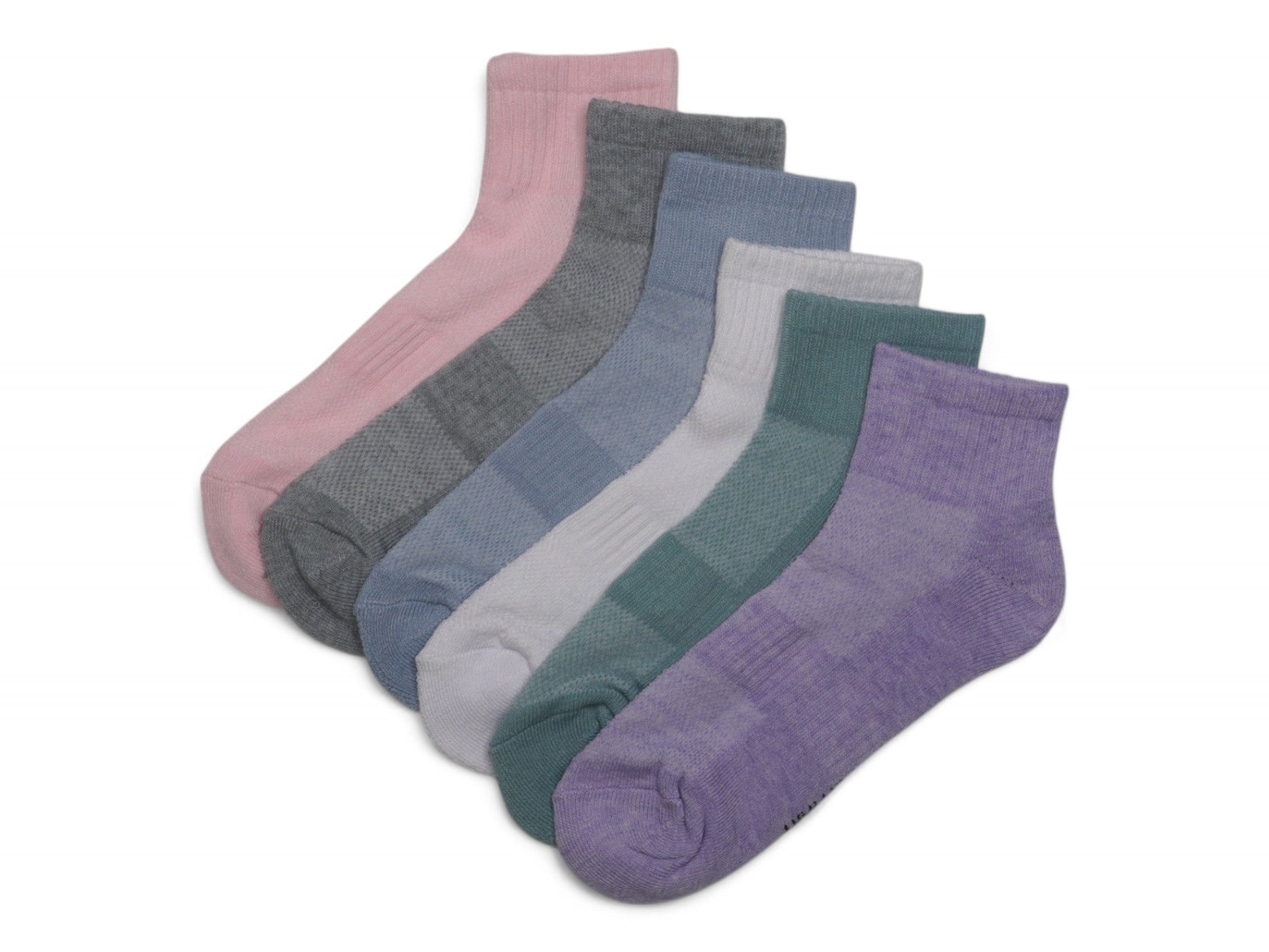 Women's Performance Quarter Socks - 10 Pairs