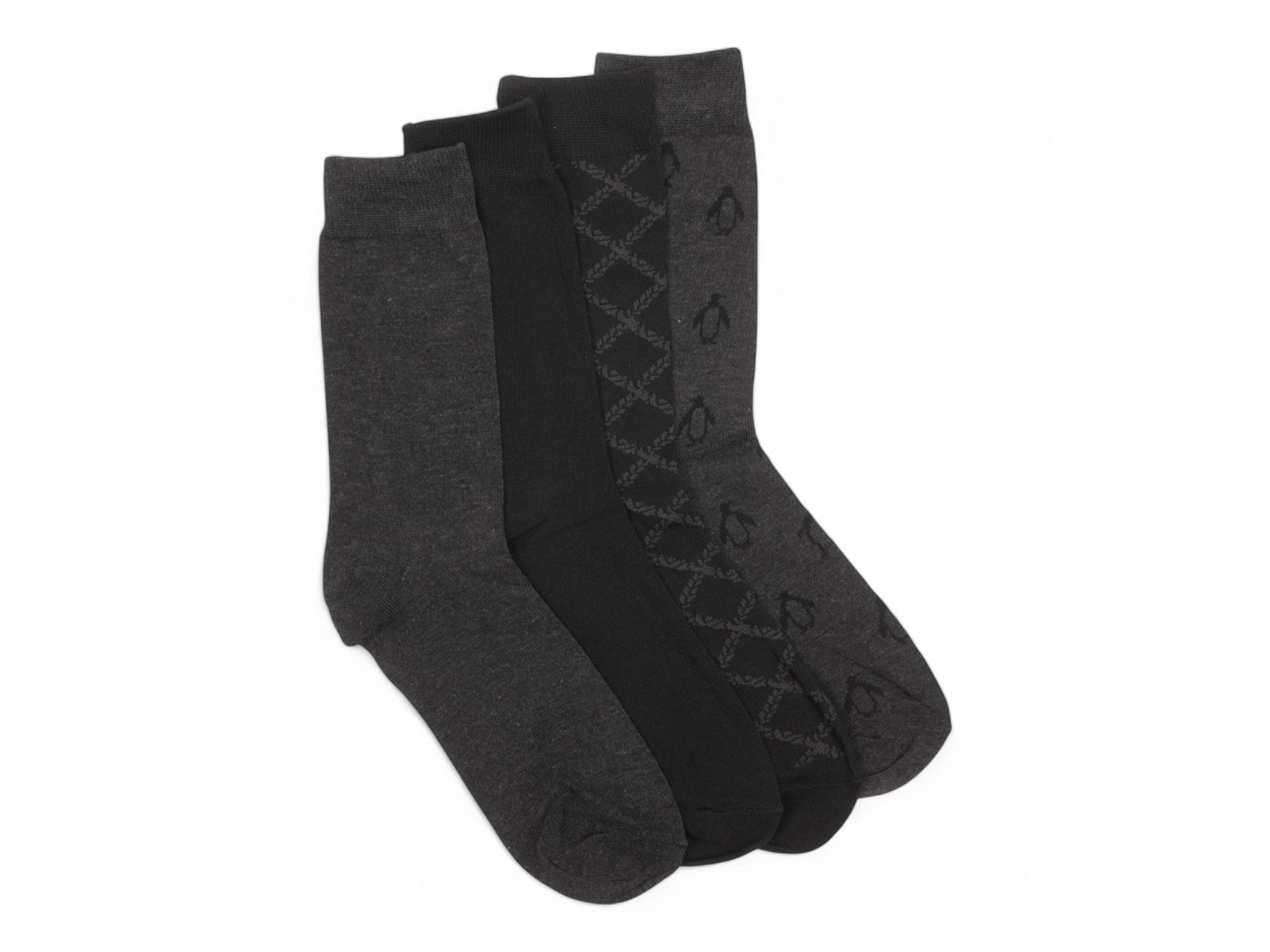 Men's Samuel Joseph Patterned Dress Socks - 6 Pairs