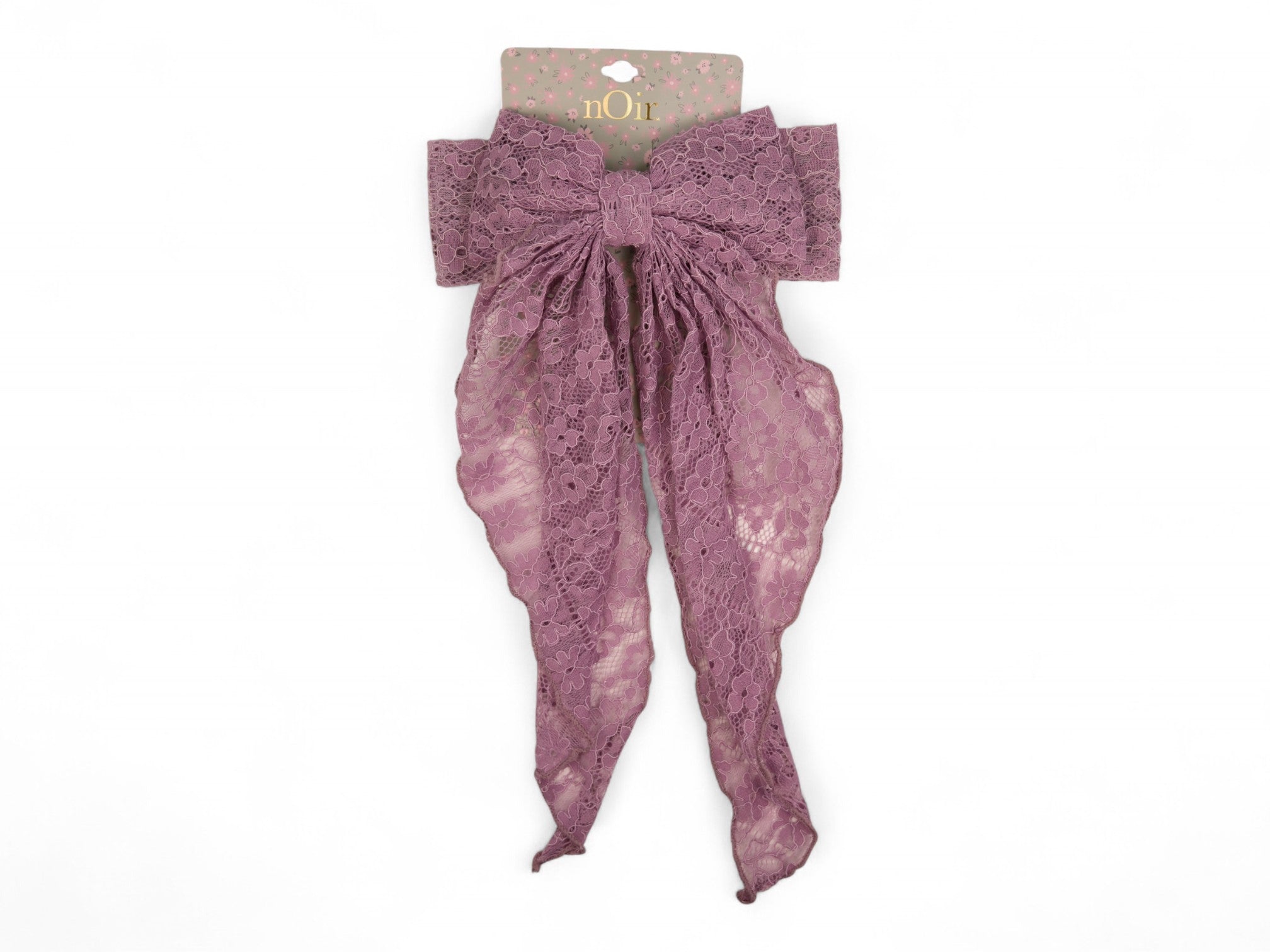 Girl's Lace Beauty Hair Bows - 3 Pack