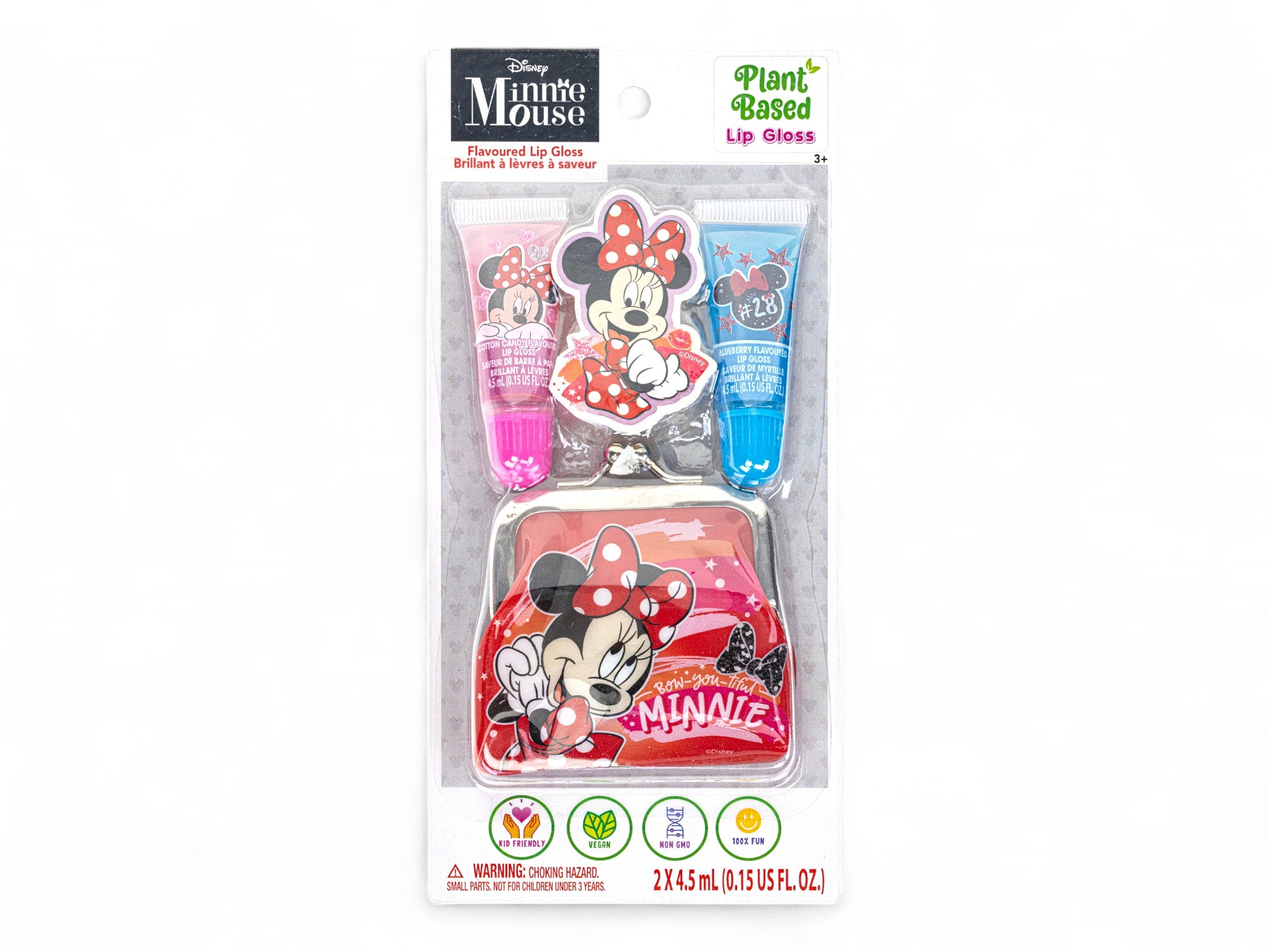 Minnie Mouse lip gloss with purse