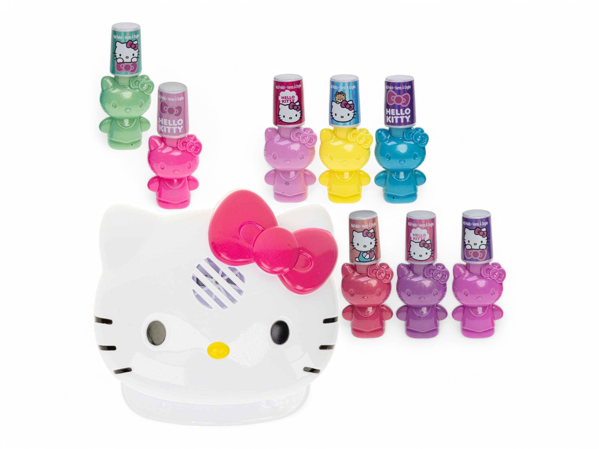 Hello Kitty and Friends 8 Pack Non-Toxic Nail Polish set