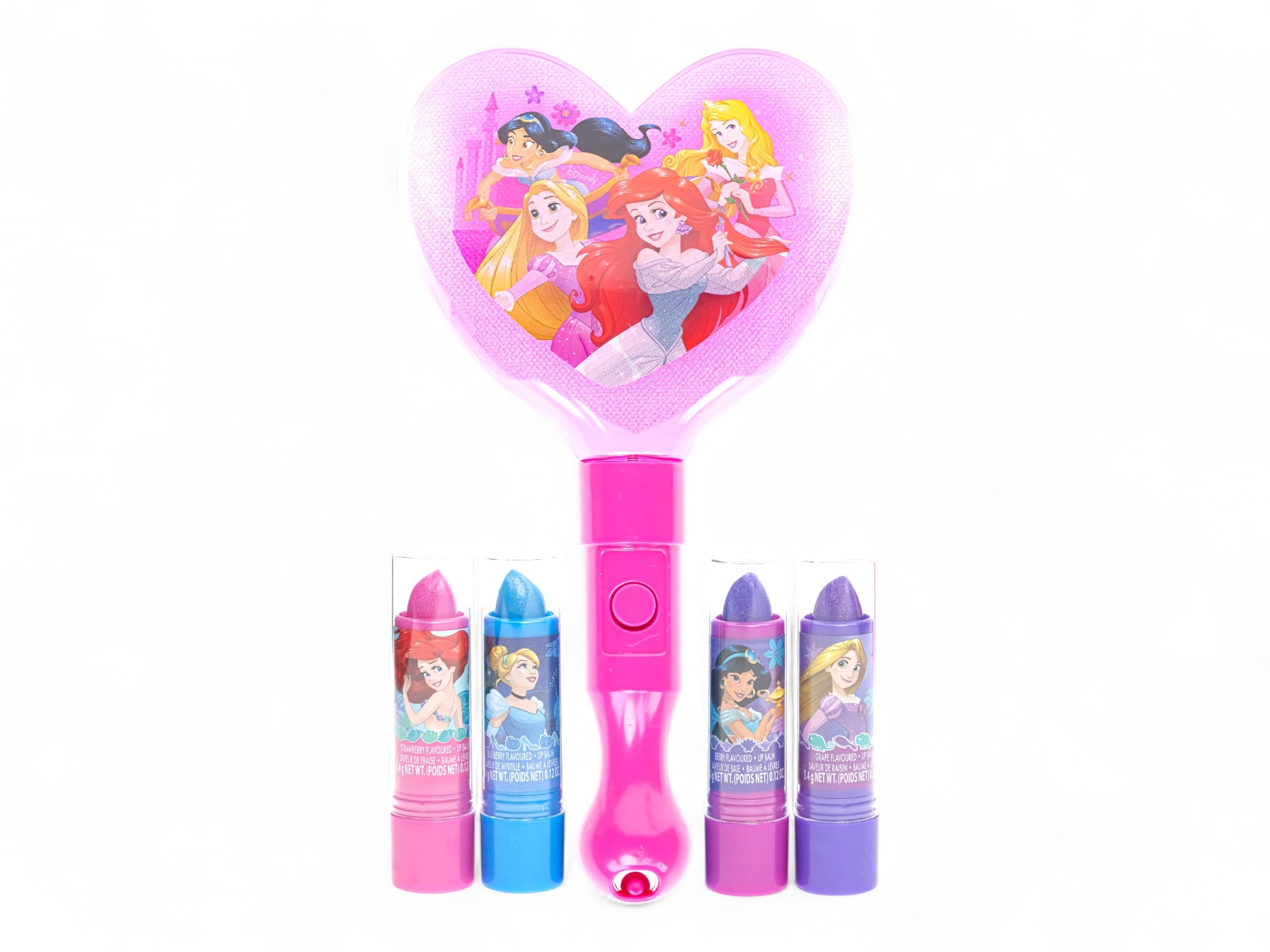 Disney Princess Sparkly Lip Balm and Mirror