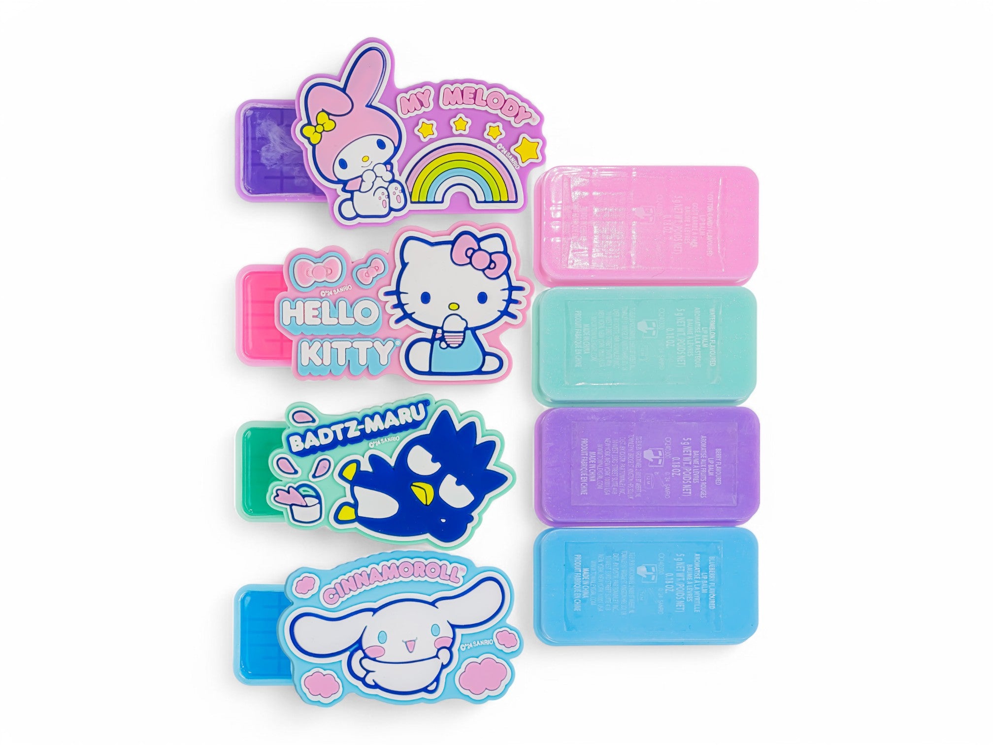 Hello Kitty 4pk Lip Balm