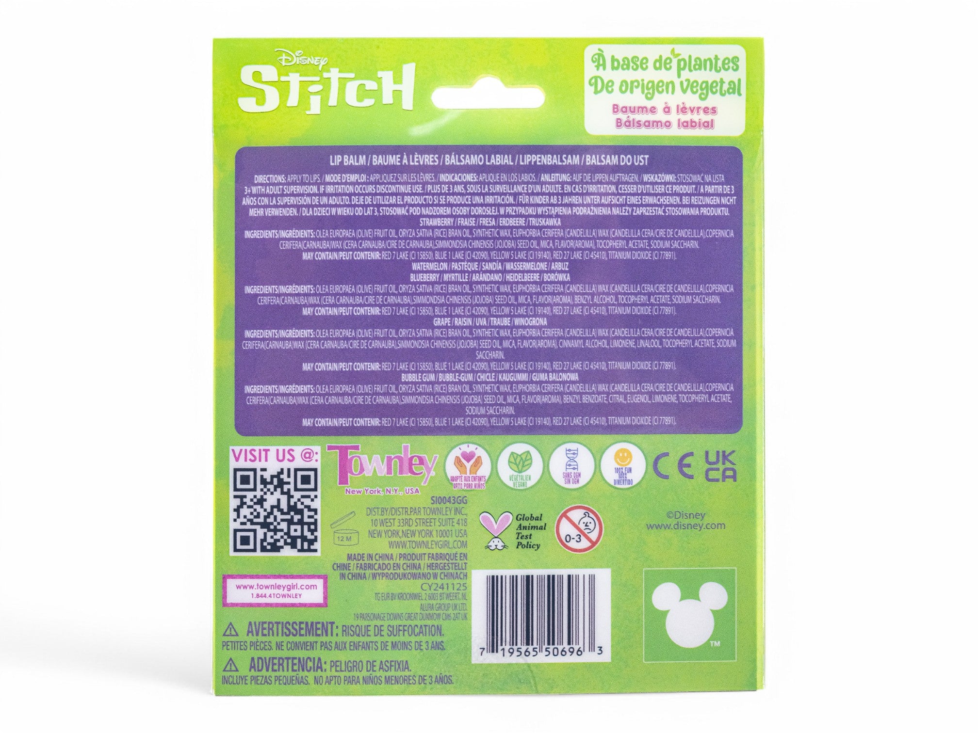 Stitch 5PK Lip Balm