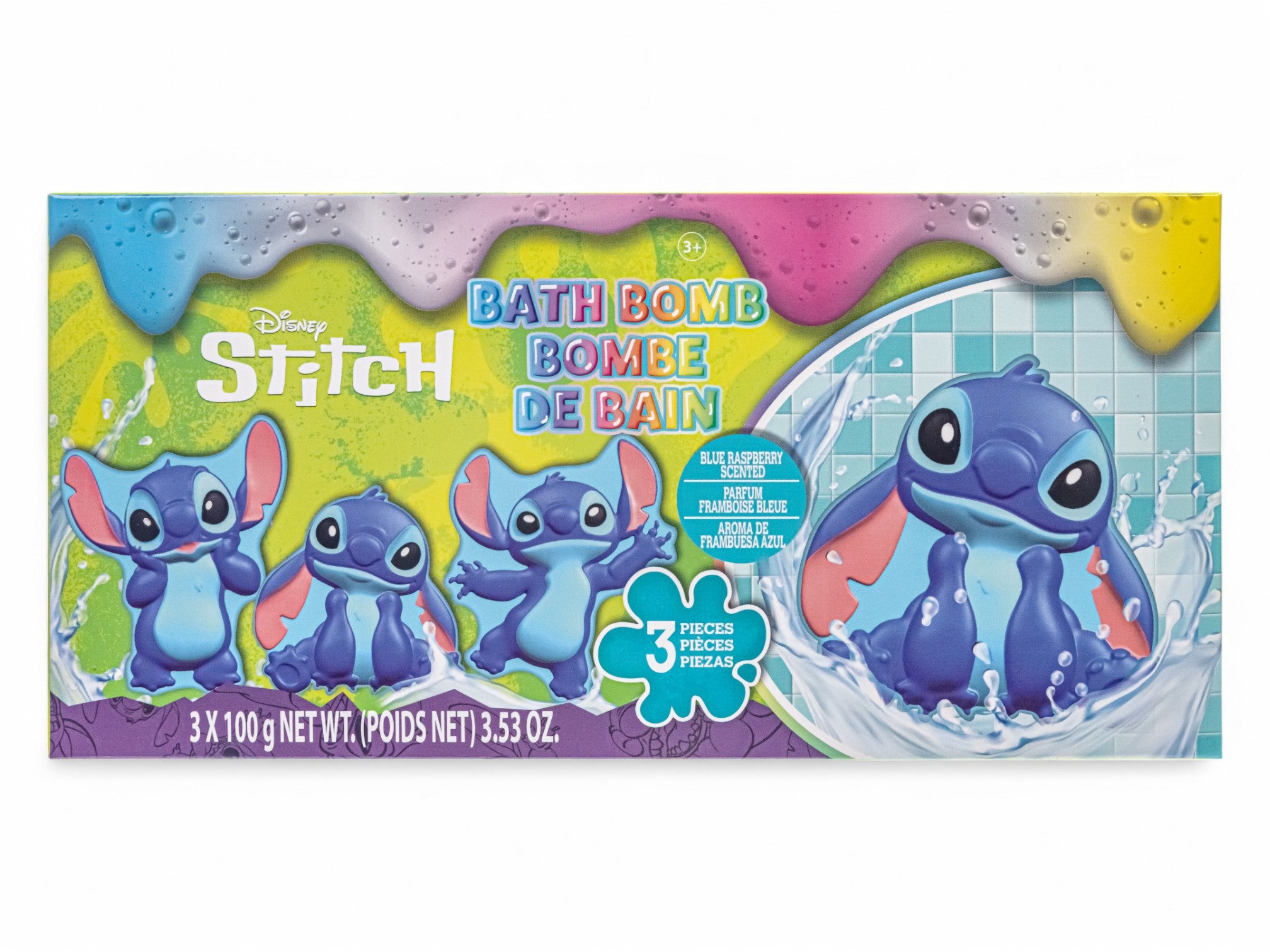 Stitch 3PK Bath Bomb Set