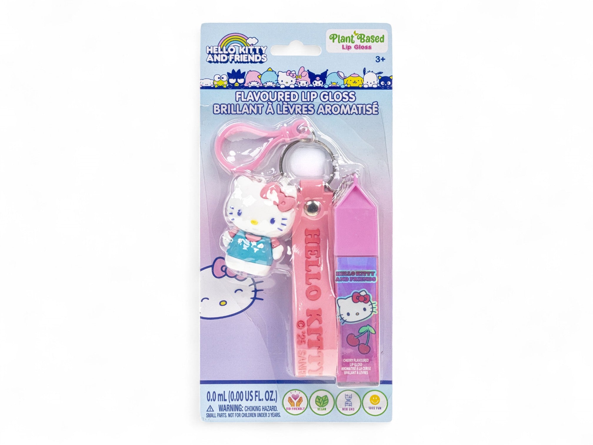 Hello Kitty Pink Lip Gloss Key Chain