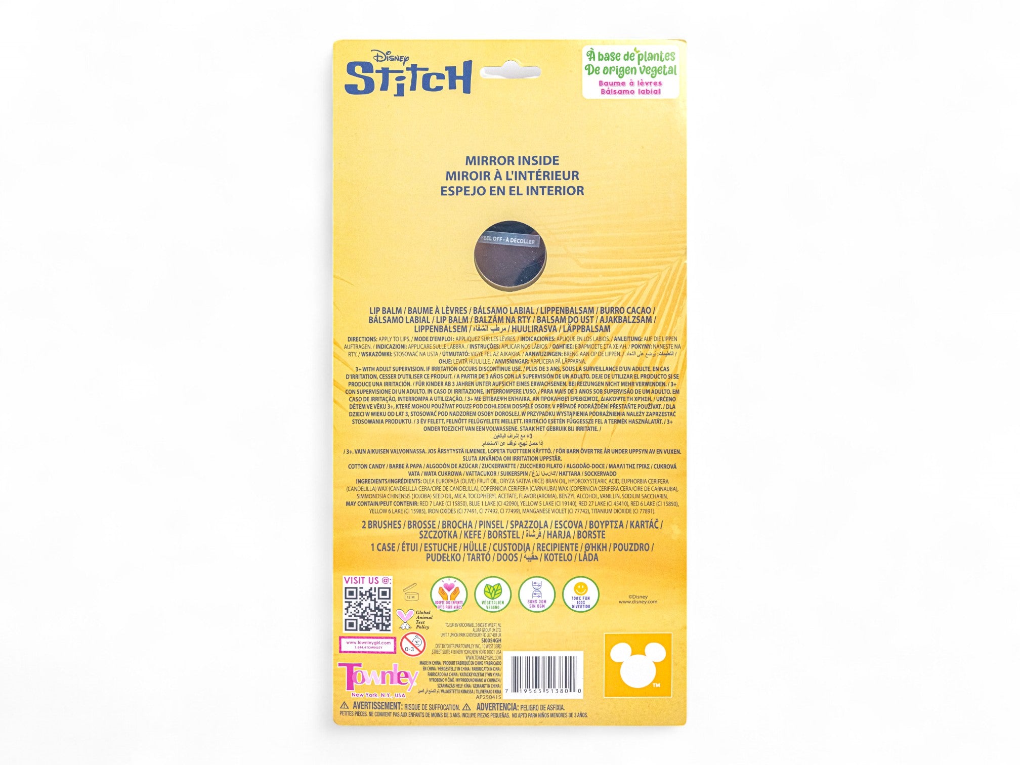 Stitch Circle Makeup Compact