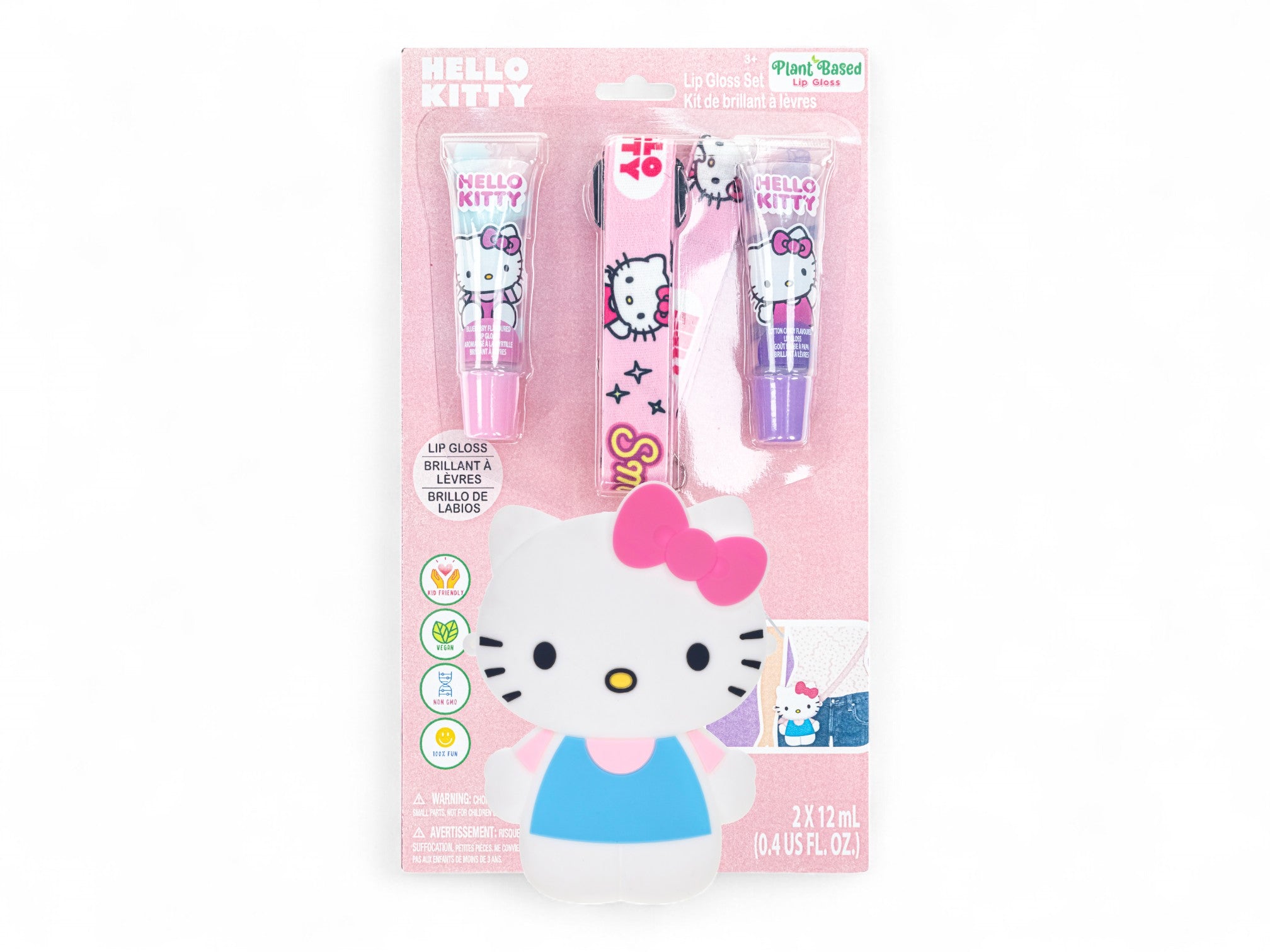Hello Kitty 2PK Lip Balm with Pouch
