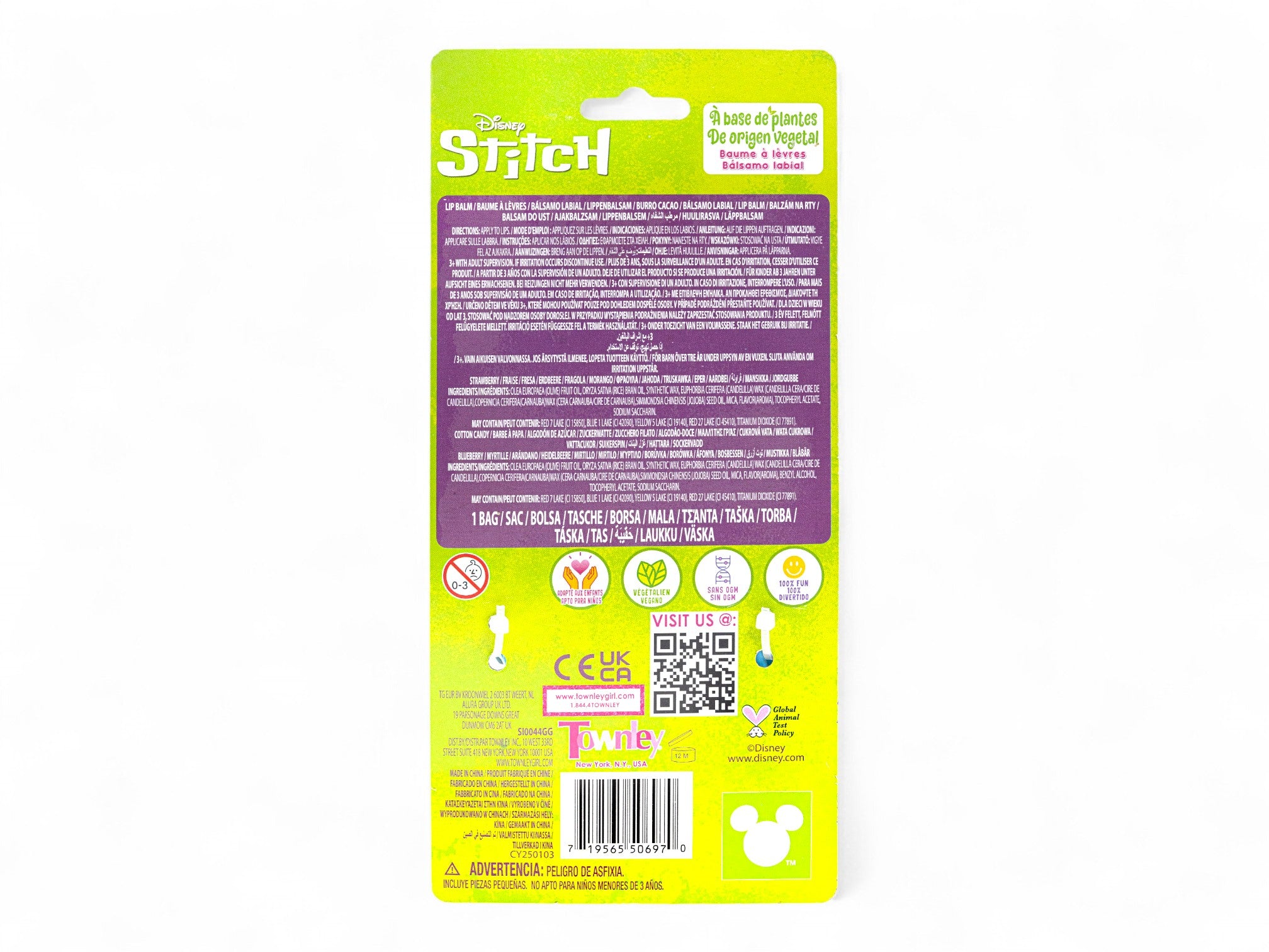 Stictch 3pk Lip Balm Set