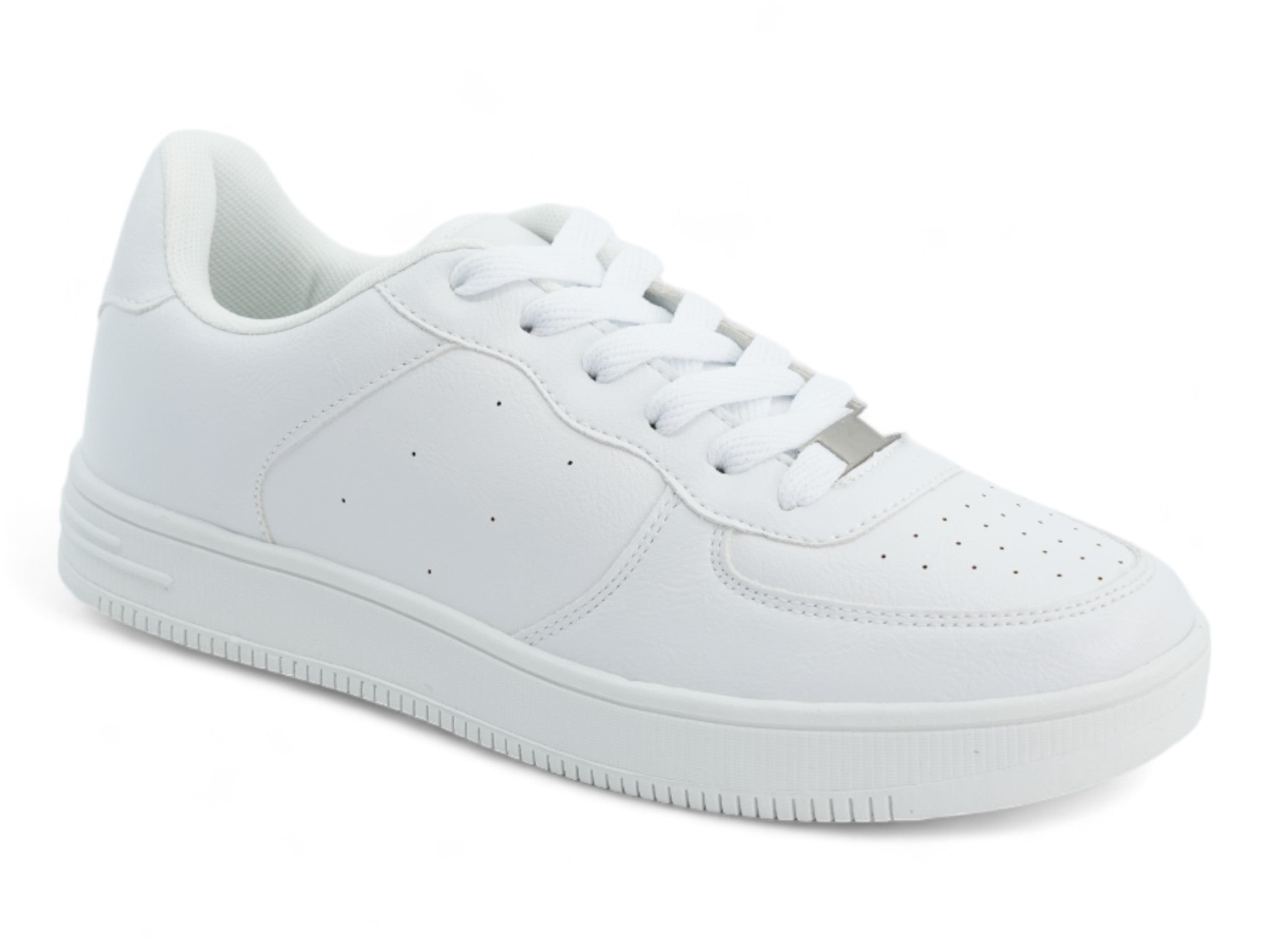 Women's White Classic Court Sneaker