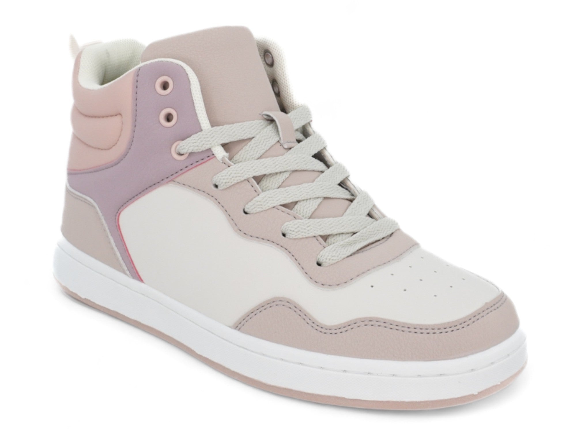 Women's Mauve & Pink High Top Sneaker