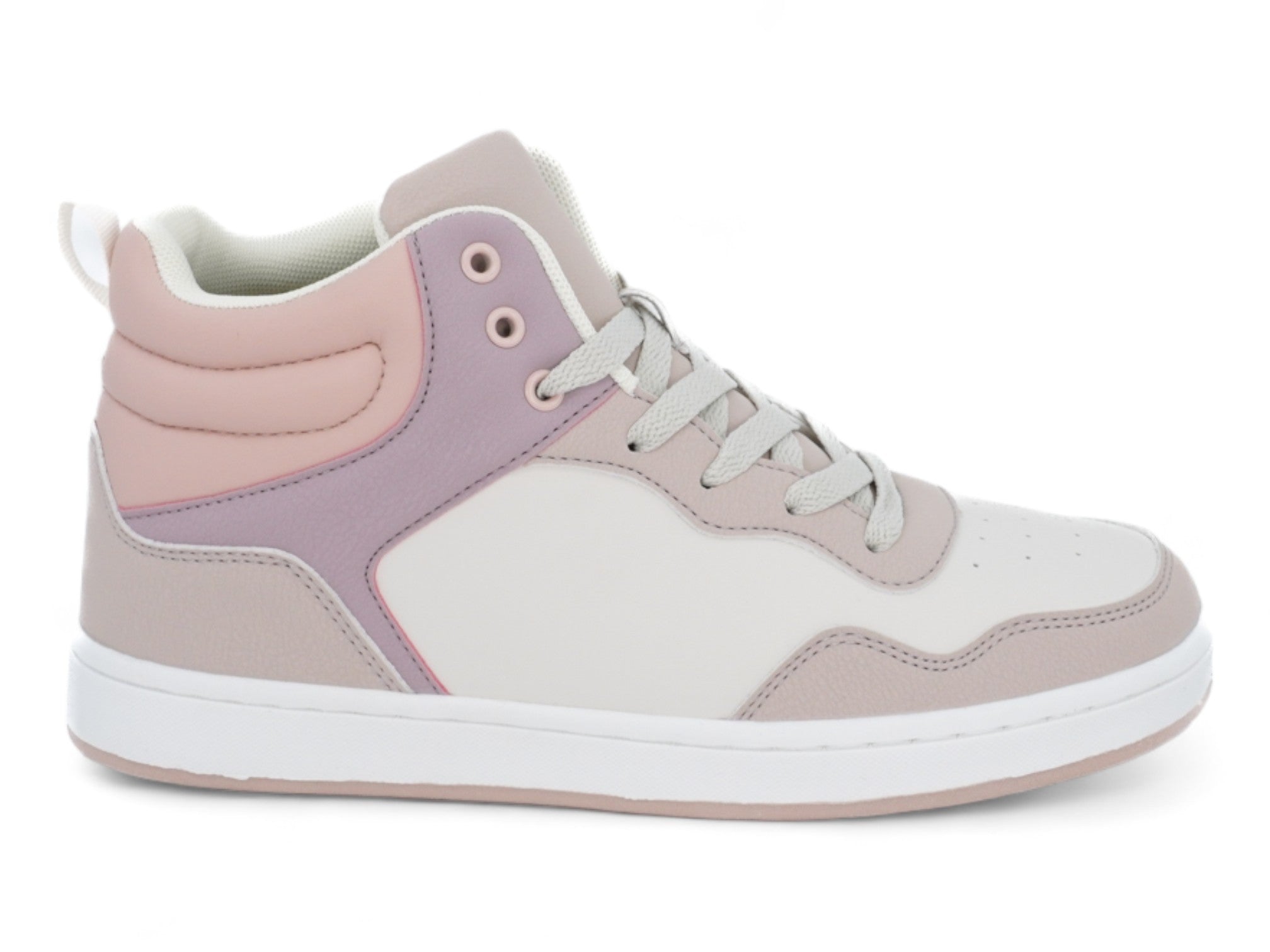 Women's Mauve & Pink High Top Sneaker