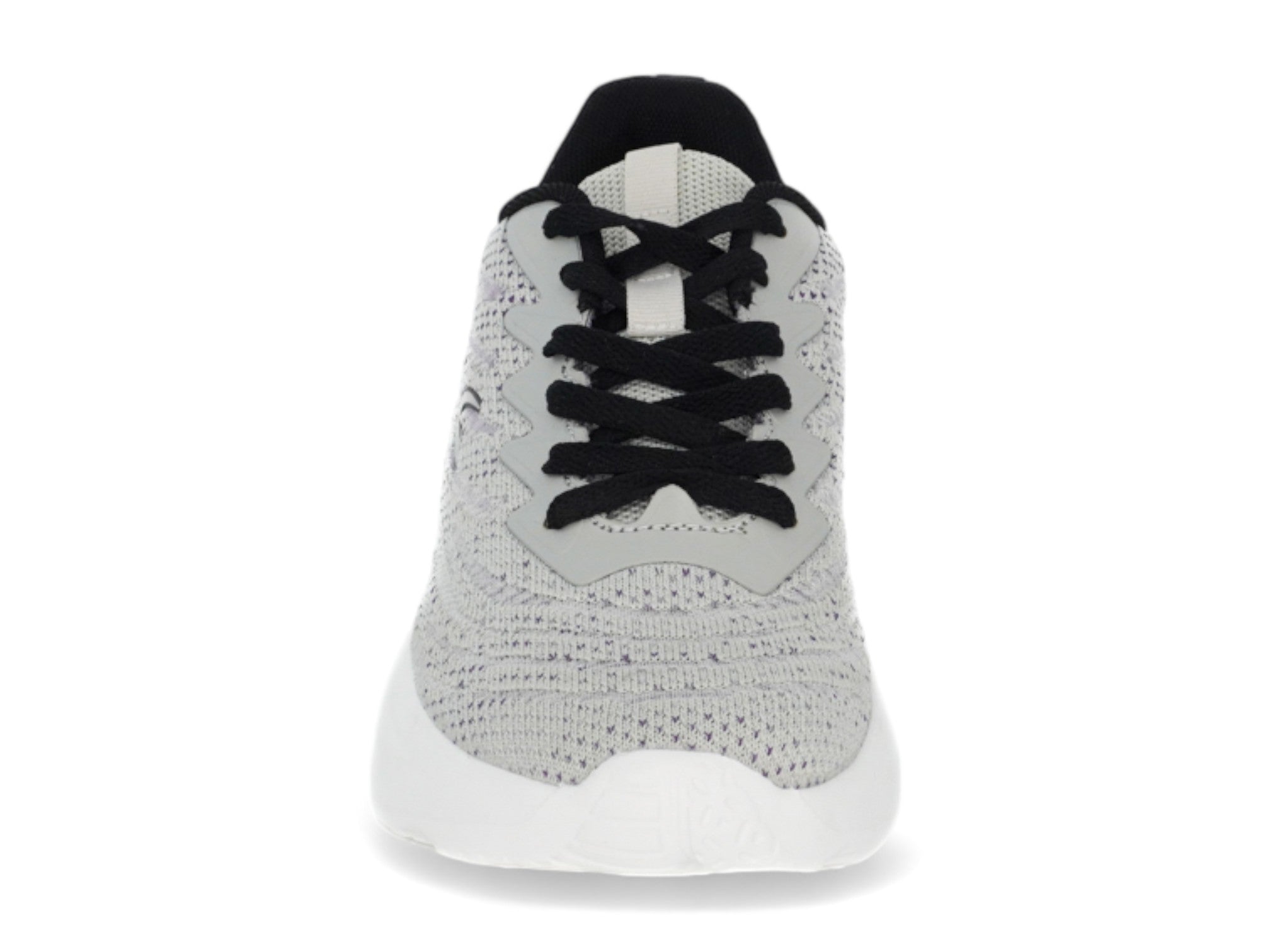 Women's Gray & Purple Heathered Athletic Sneaker