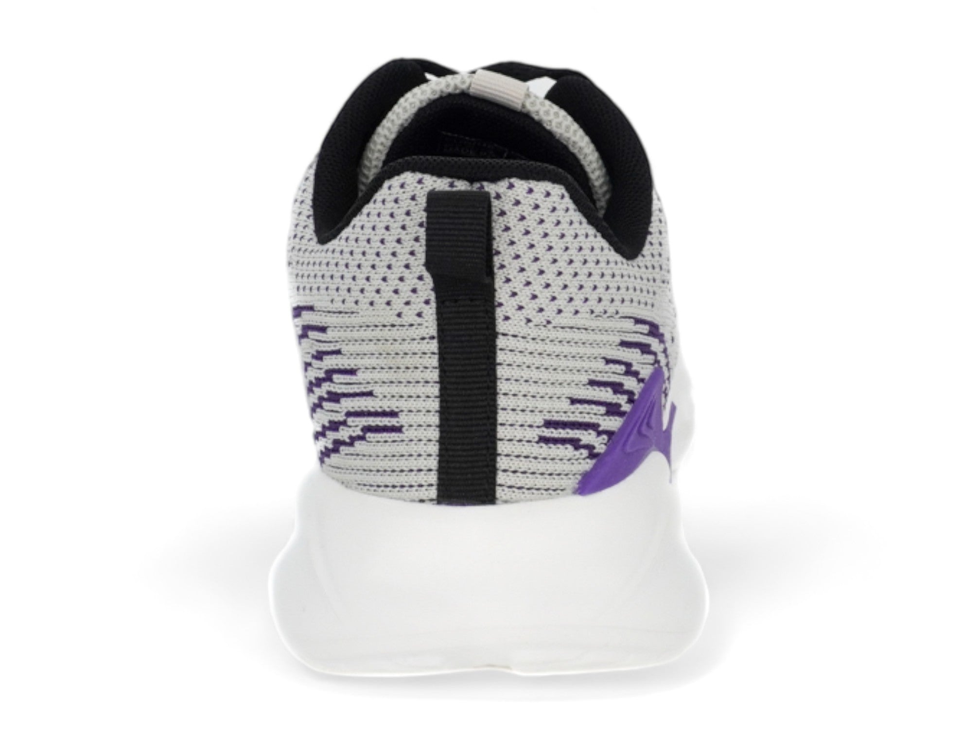 Women's Gray & Purple Heathered Athletic Sneaker