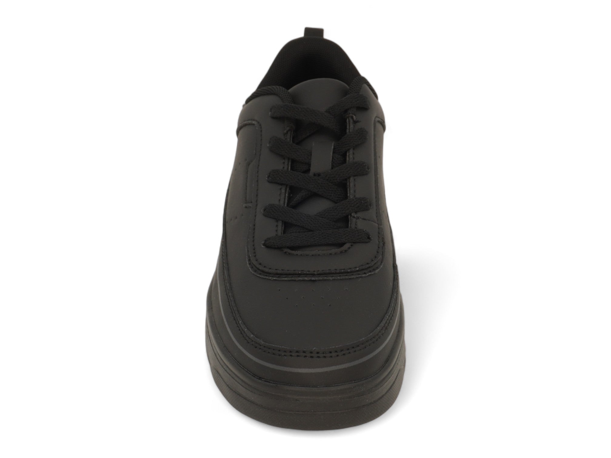 Women's Black Comfort Platform Sneaker