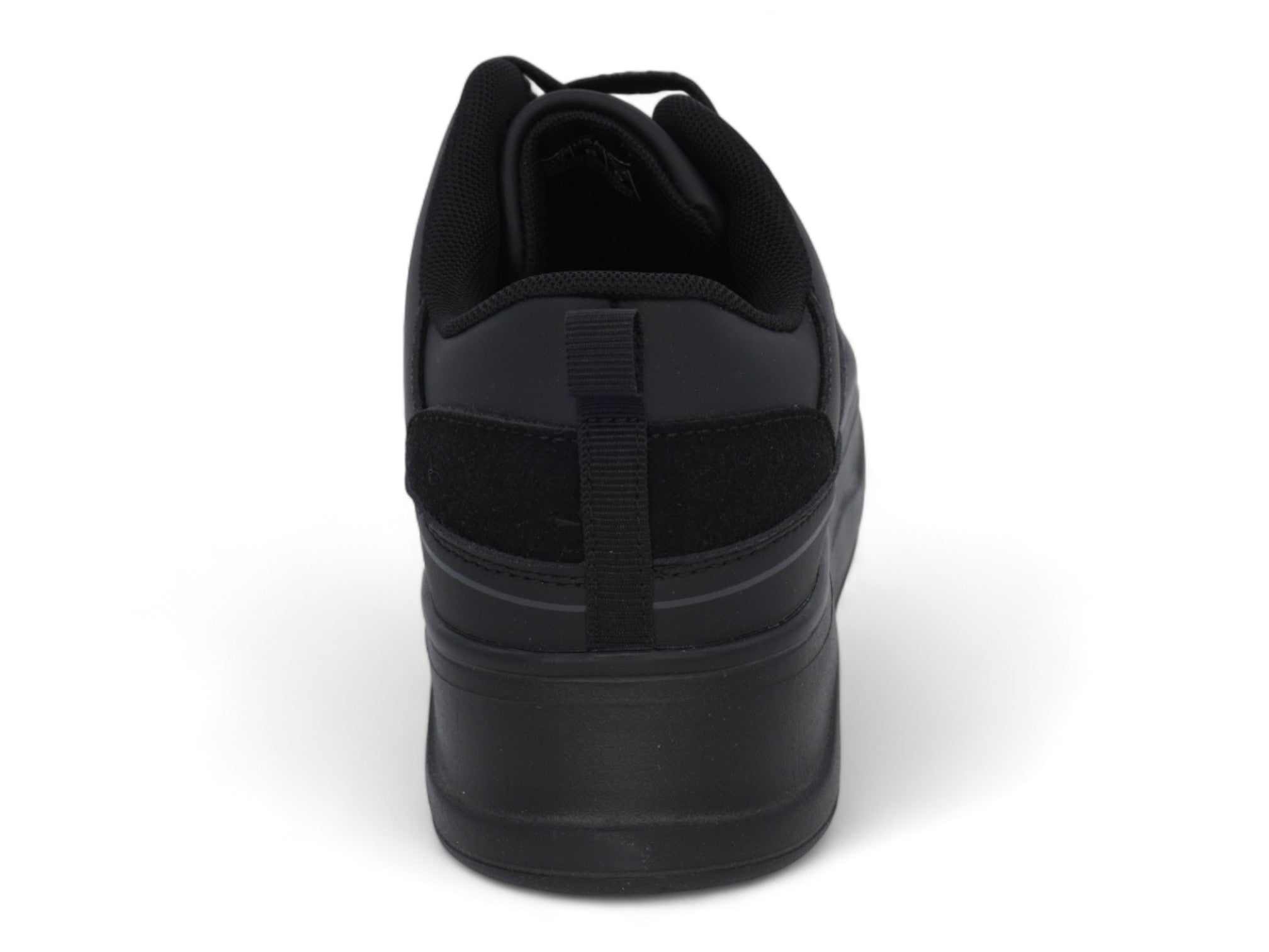 Women's Black Comfort Platform Sneaker