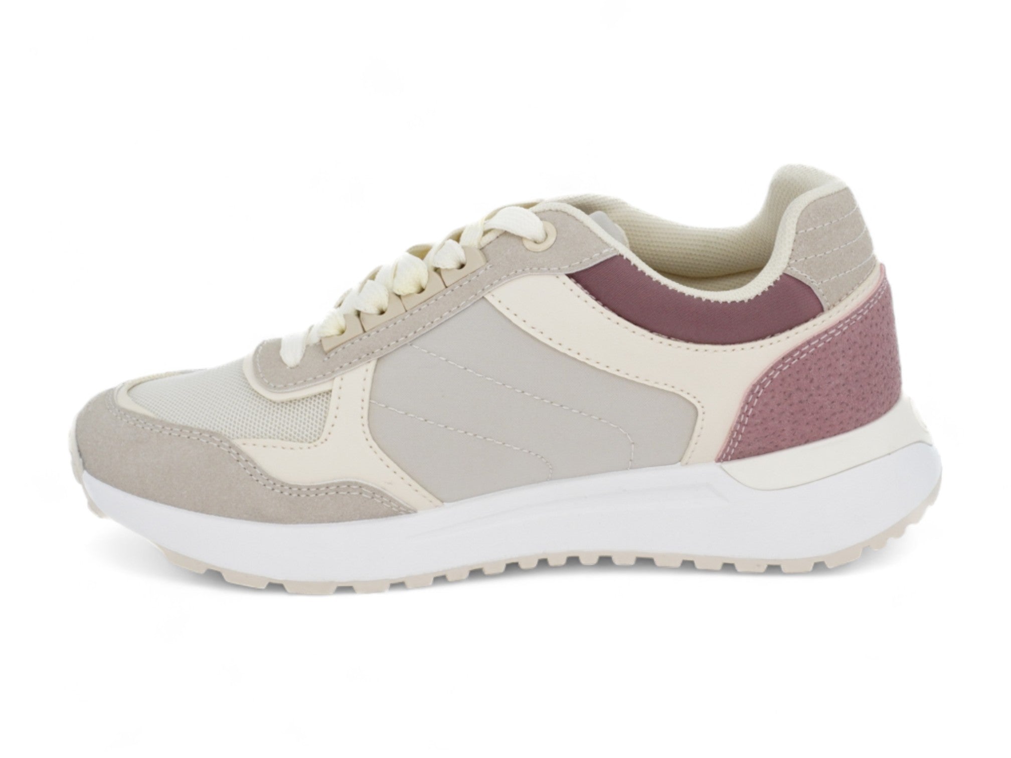 Women's Beige Tennis Sneaker