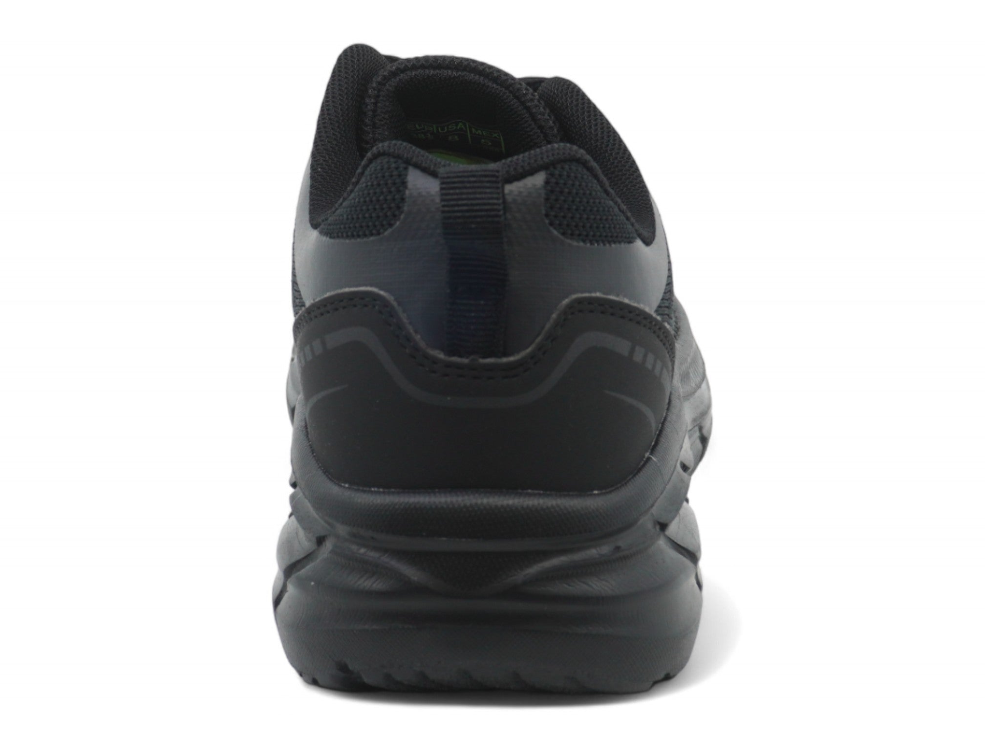 Women's Black Lace Up Athletic Sneaker