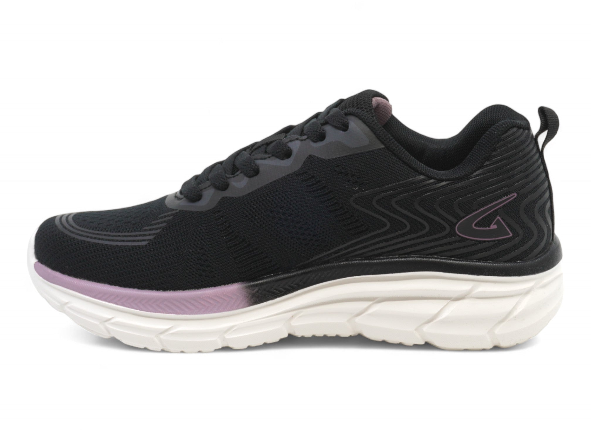 Women's Black Low Cut Athletic Sneaker