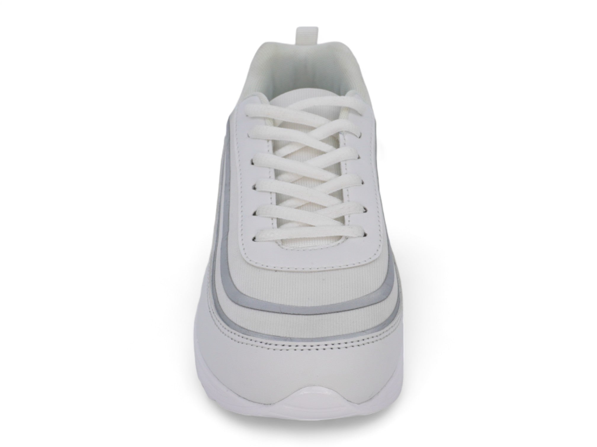 Women's White Bubble Athletic Sneaker