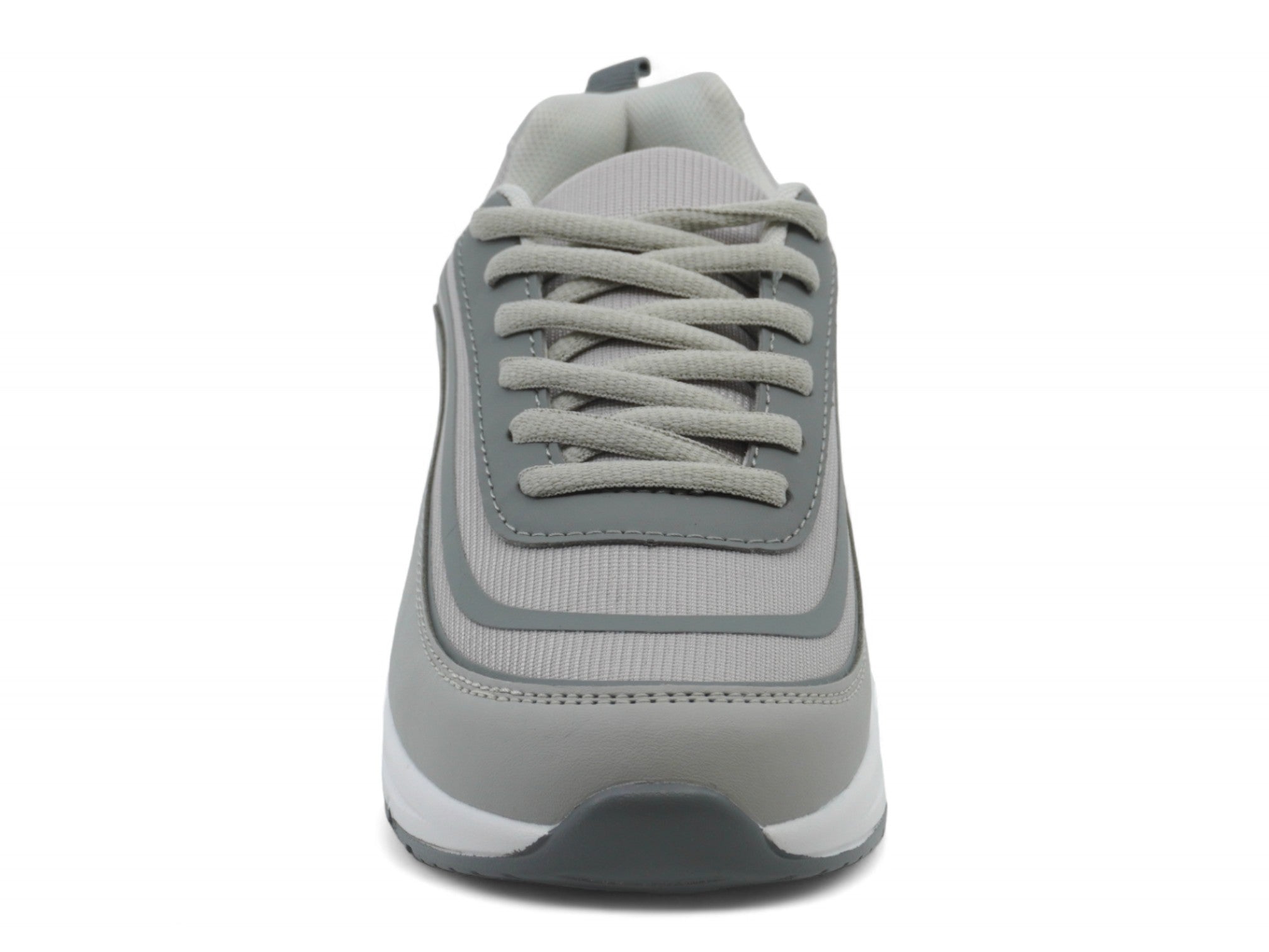 Women's Gray Bubble Athletic Sneaker