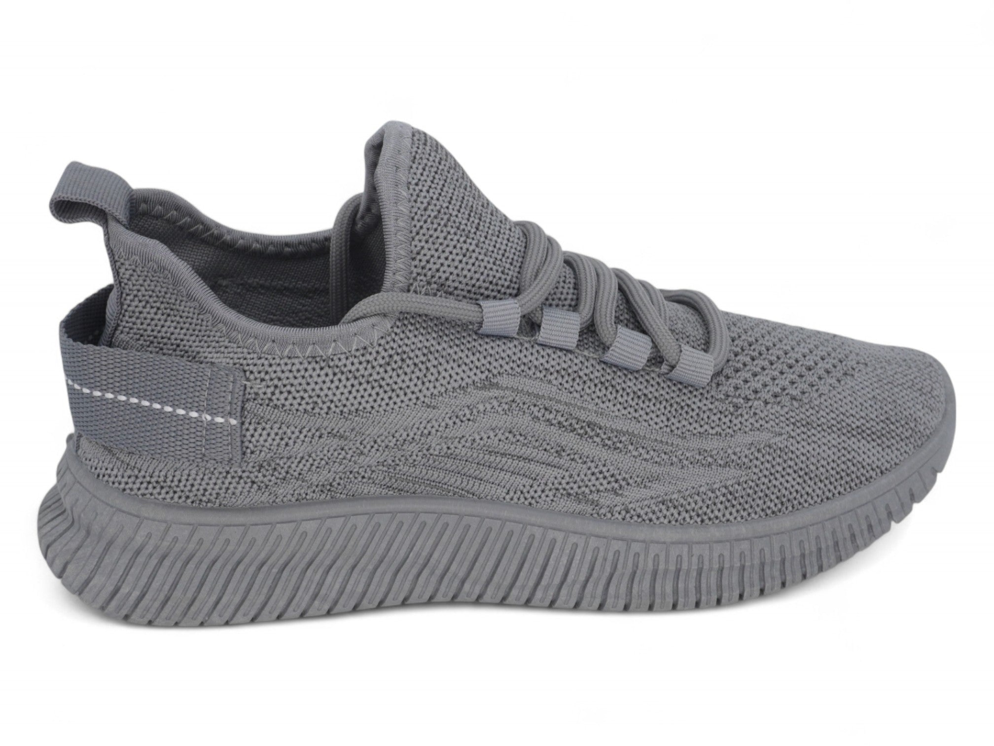 Women's Gray Sleek Flyknit Sneaker