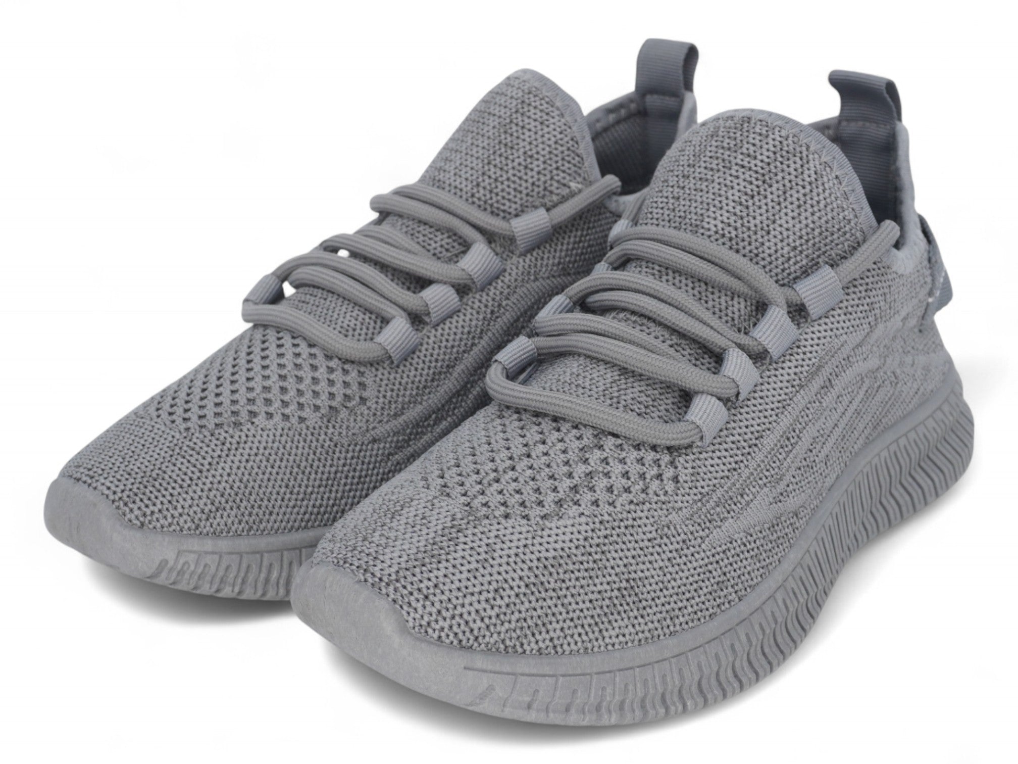 Women's Gray Sleek Flyknit Sneaker