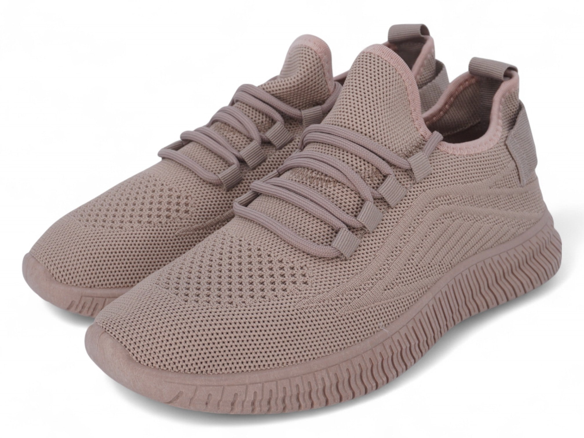 Women's Nude Sleek Flyknit Sneaker