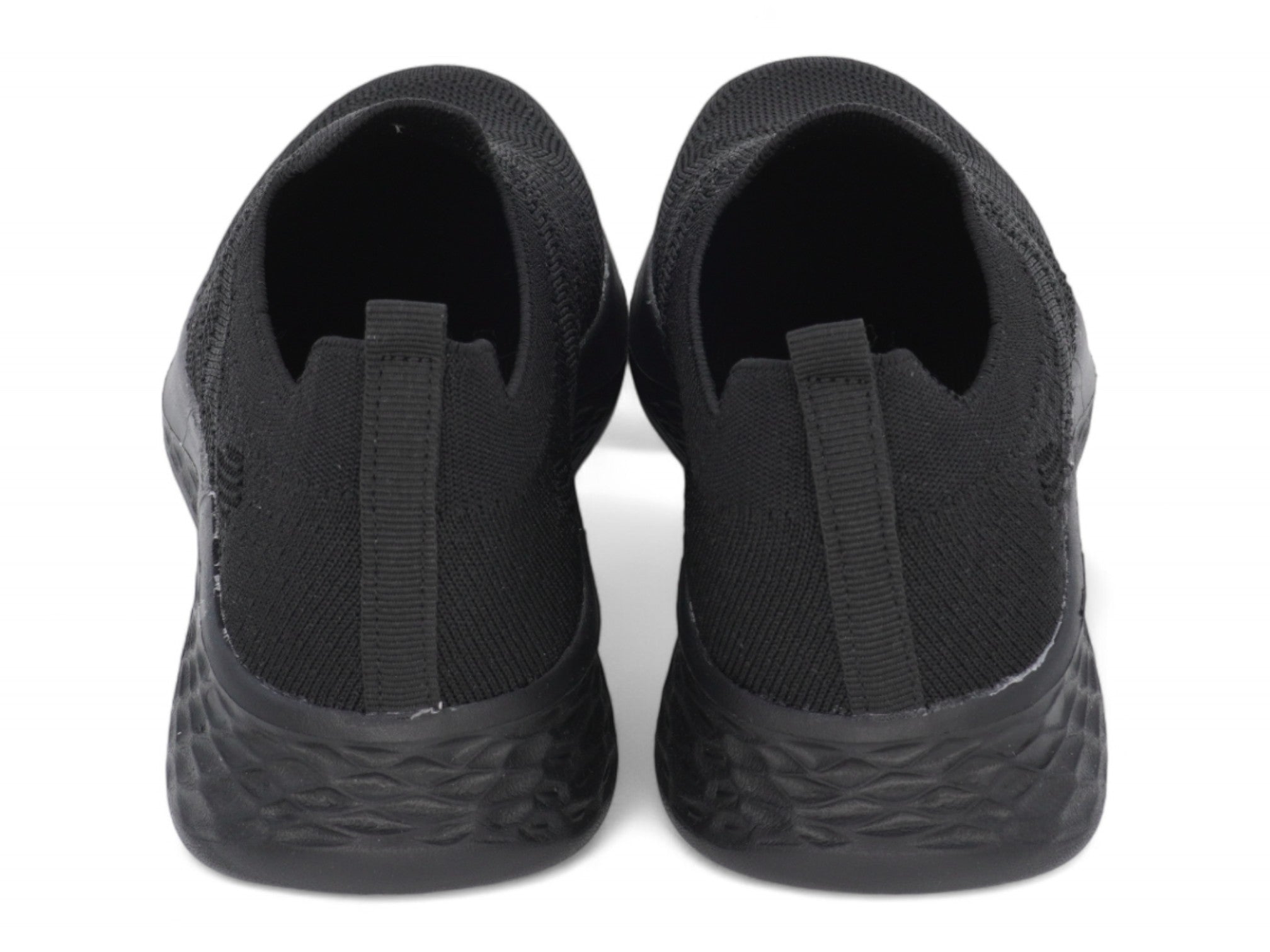 Women's Black Flyknit Step-In Sneaker