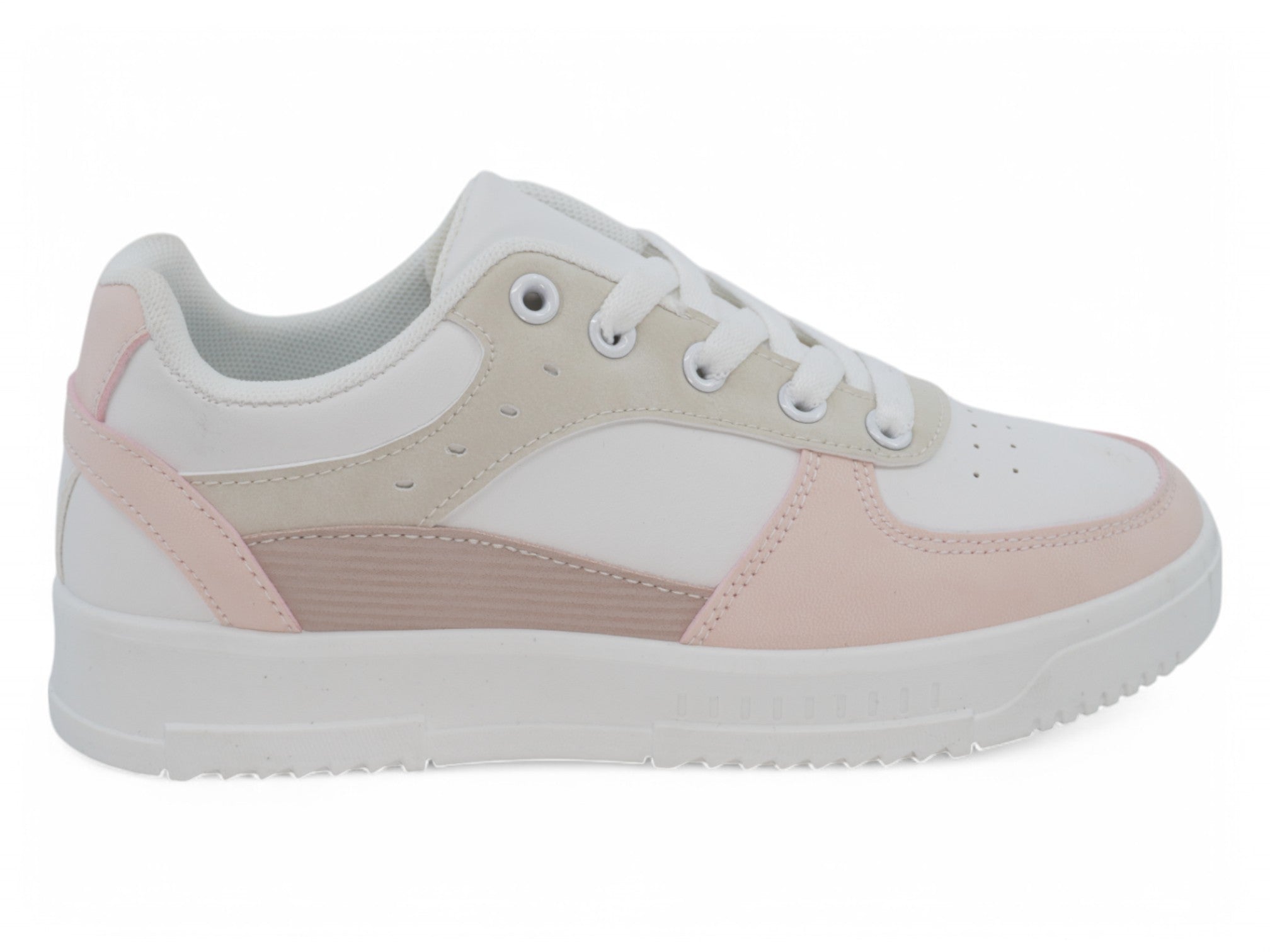Women's Pink Delanie Court Sneaker