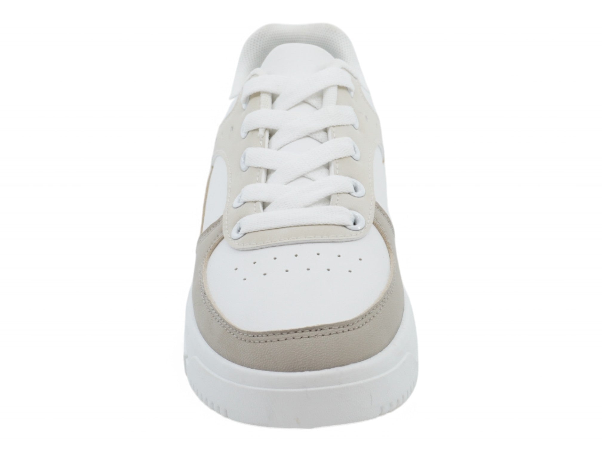 Women's Beige Delanie Court Sneaker