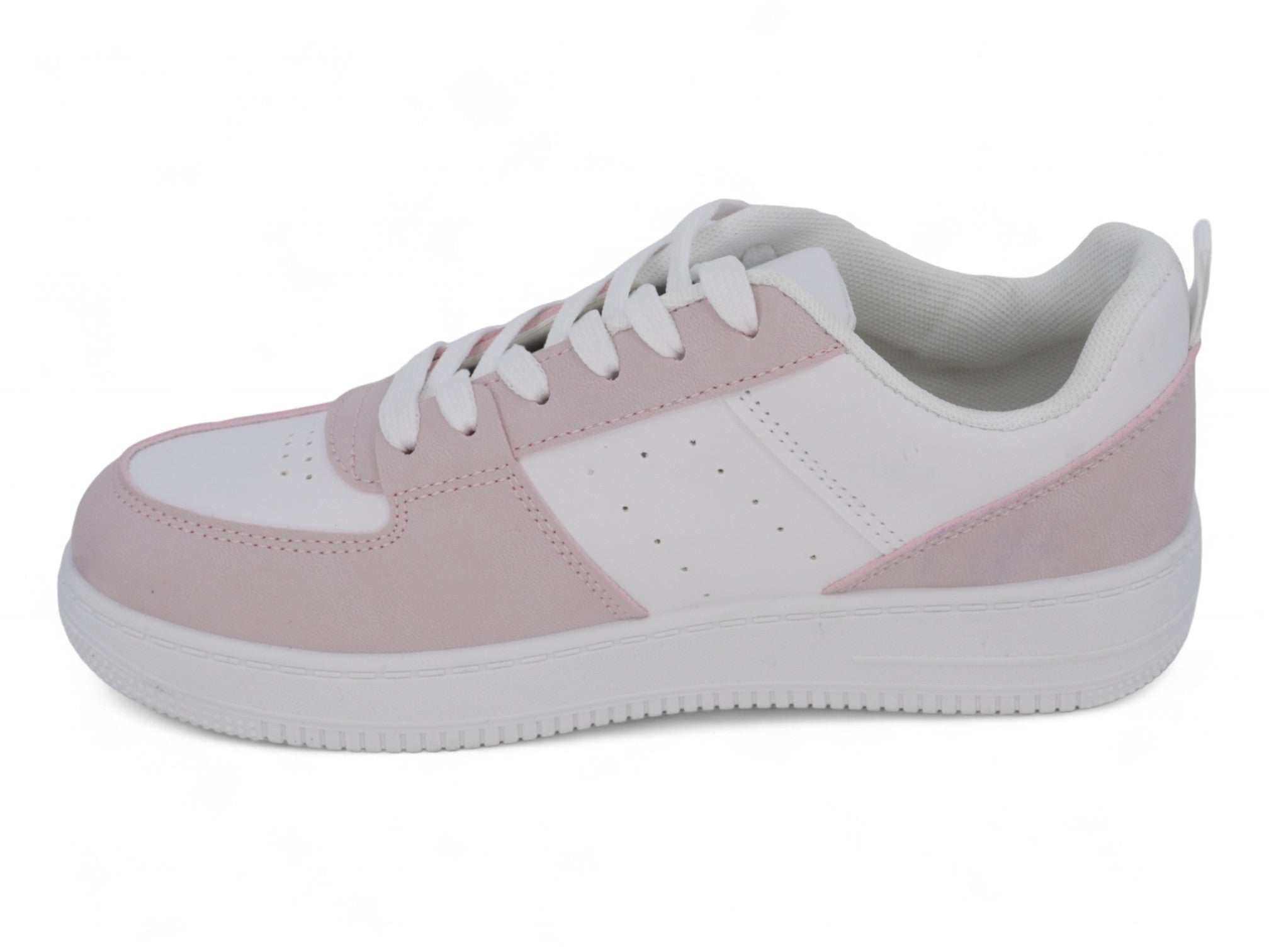 Women's Blush Pink Court Side Sneaker