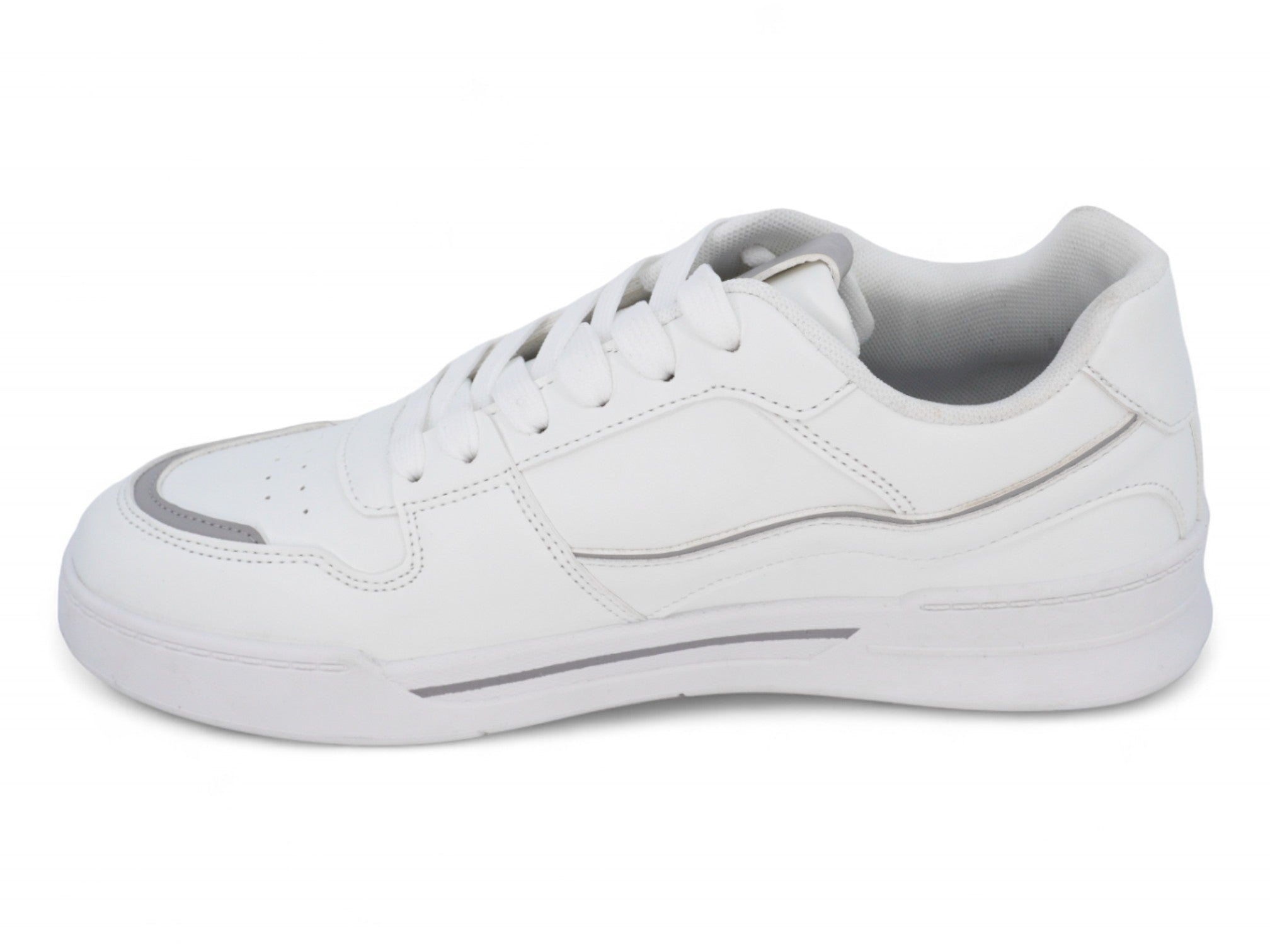 Women's Gray & White Lexi Sneaker