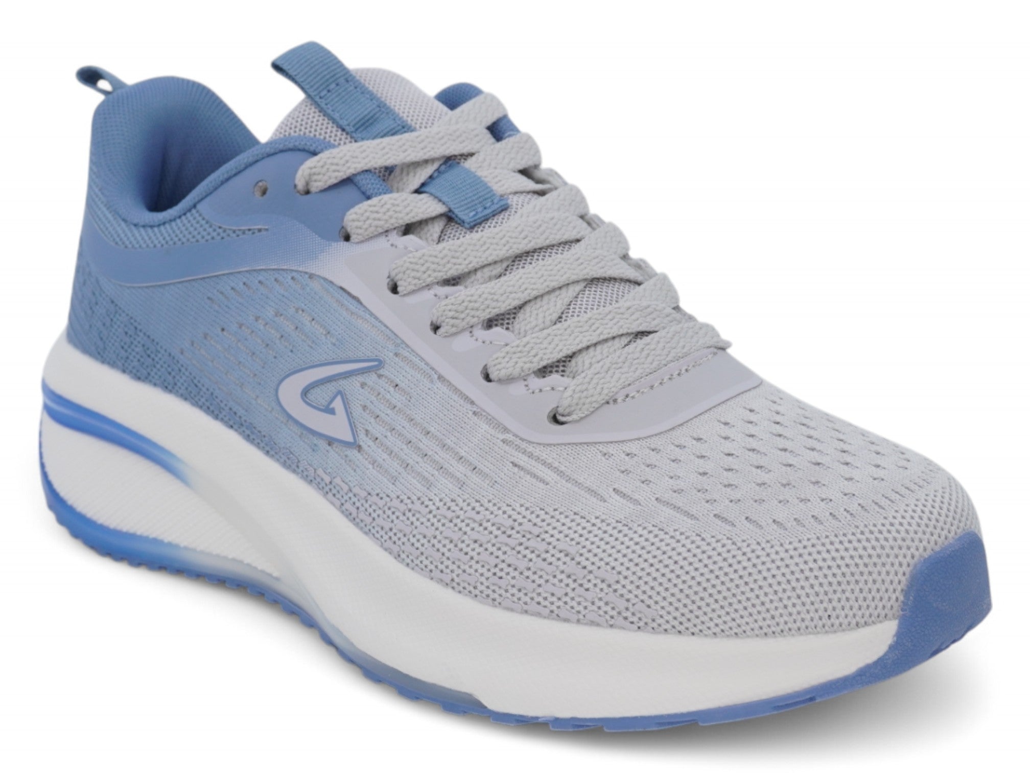 Women's Blue & White Ombré Athletic Sneaker