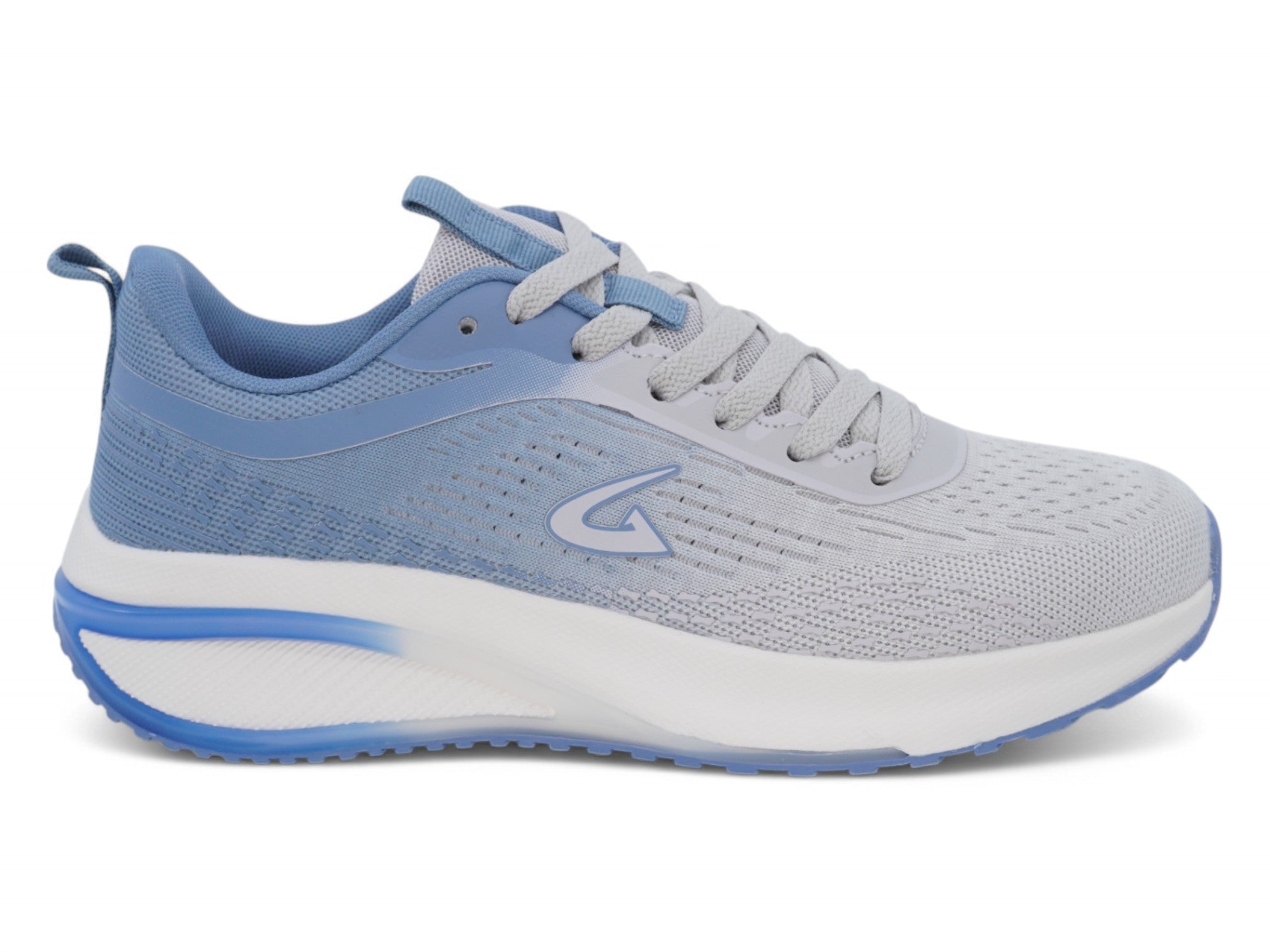 Women's Blue & White Ombré Athletic Sneaker